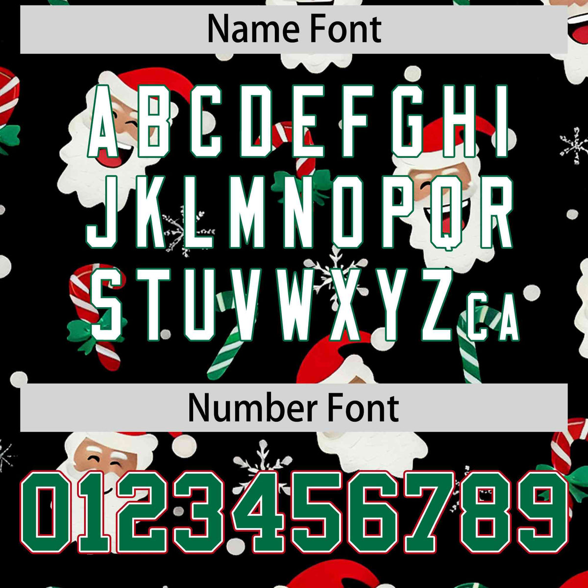 Custom Black Kelly Green Christmas Graffiti Pattern Athletic Pullover Hoodie