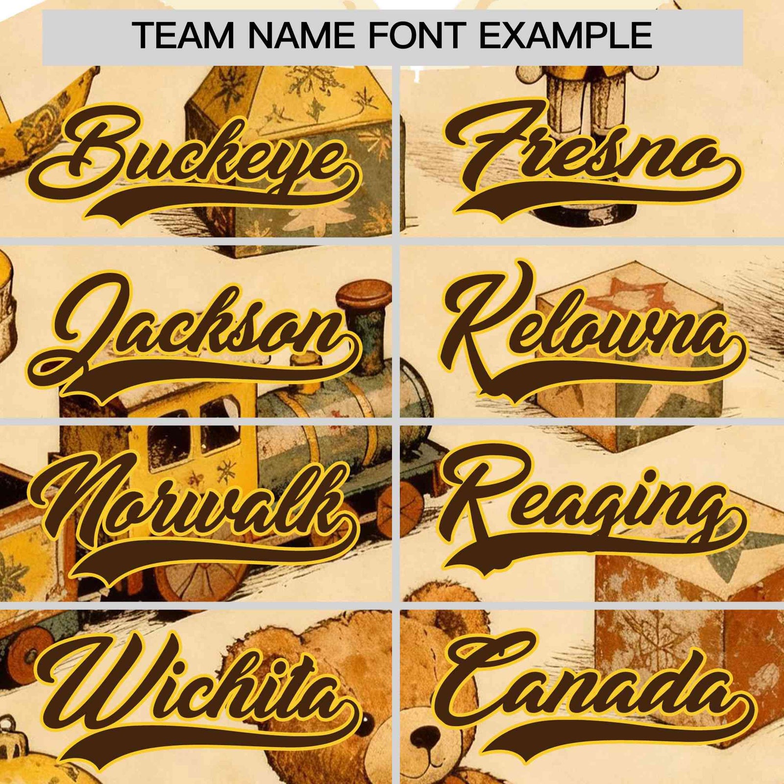 Custom Cream Light Brown Christmas Graffiti Pattern Athletic Full-Zip Hoodie