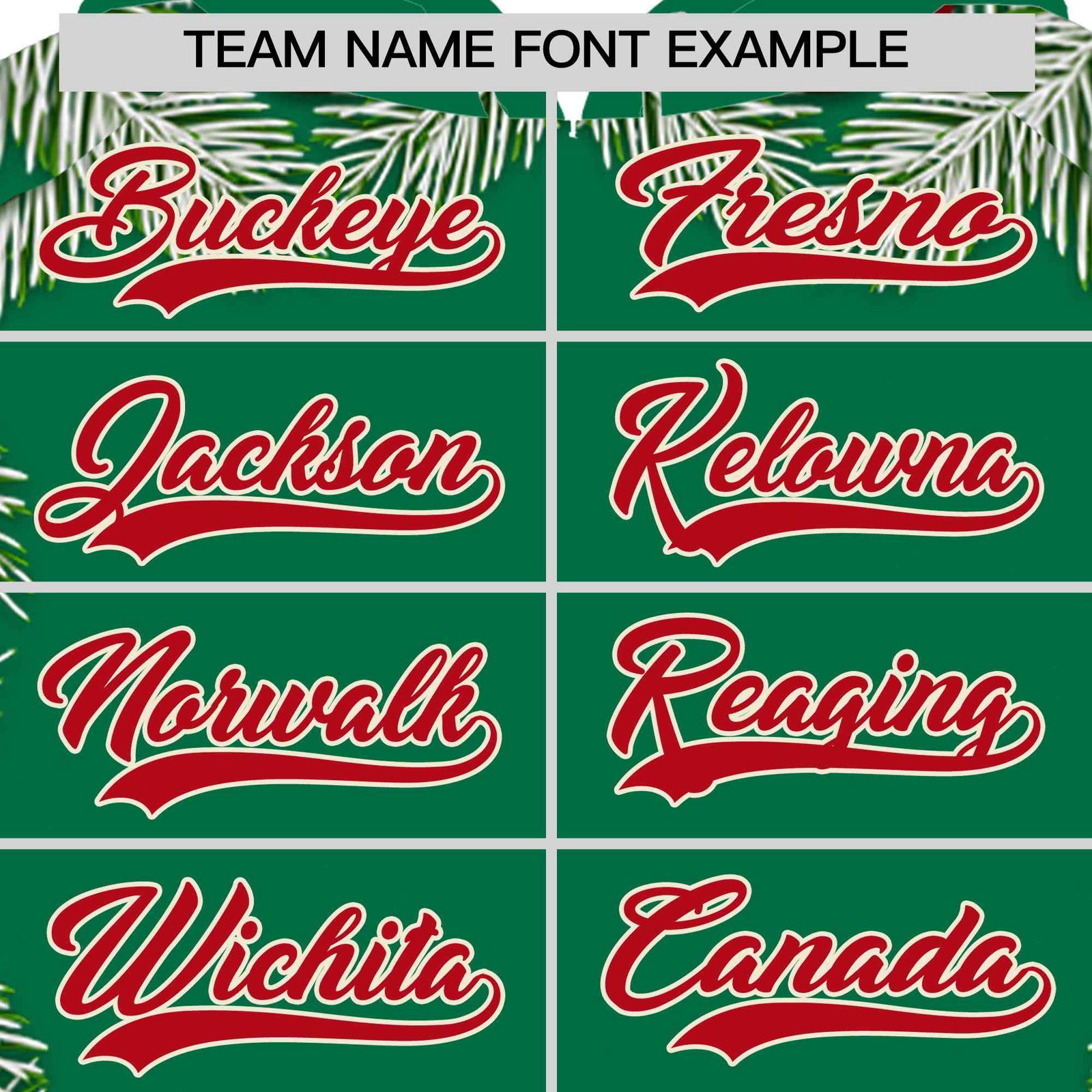 Custom Kelly Green Red Christmas Graffiti Pattern Athletic Pullover Hoodie