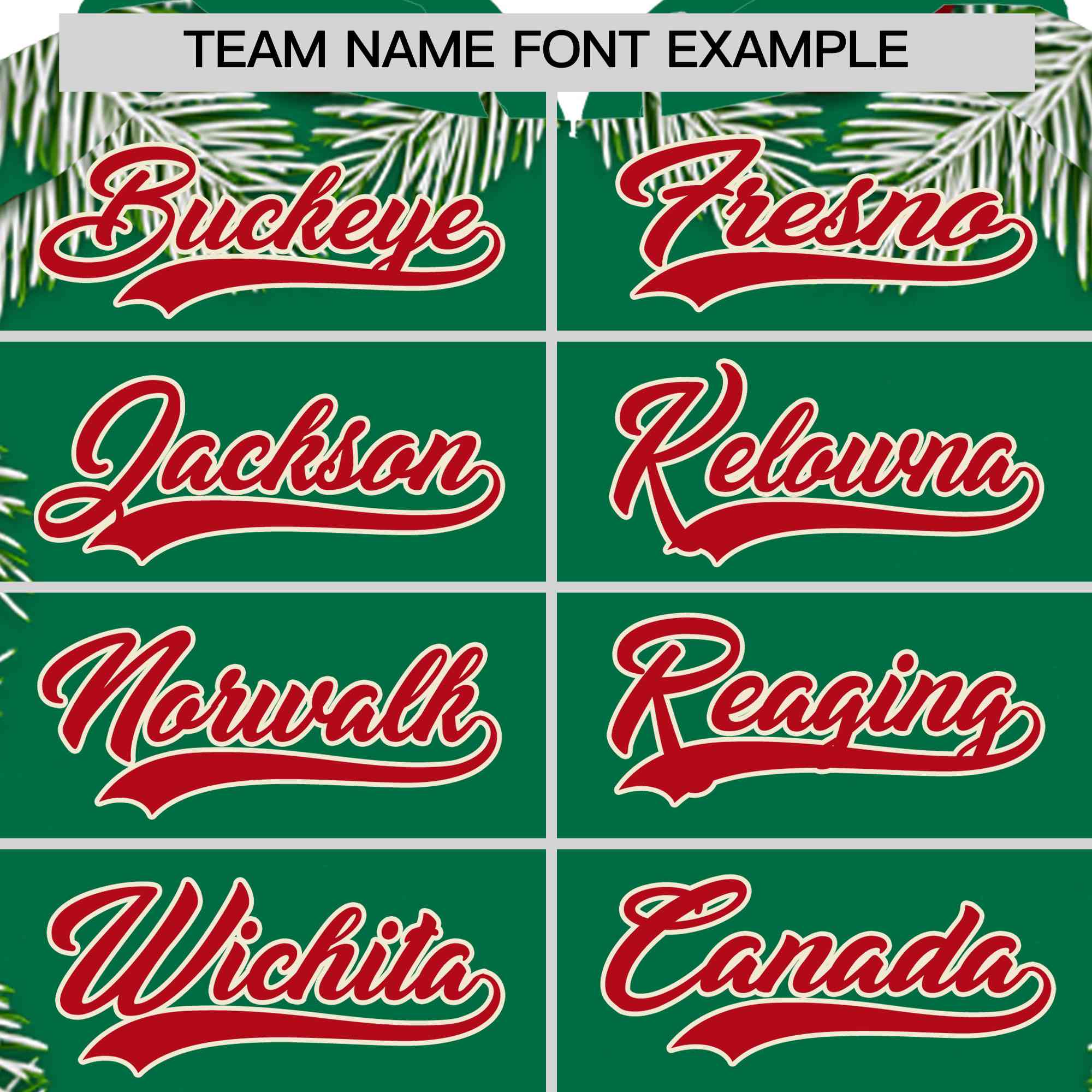 Custom Kelly Green Red Christmas Graffiti Pattern Athletic Pullover Hoodie