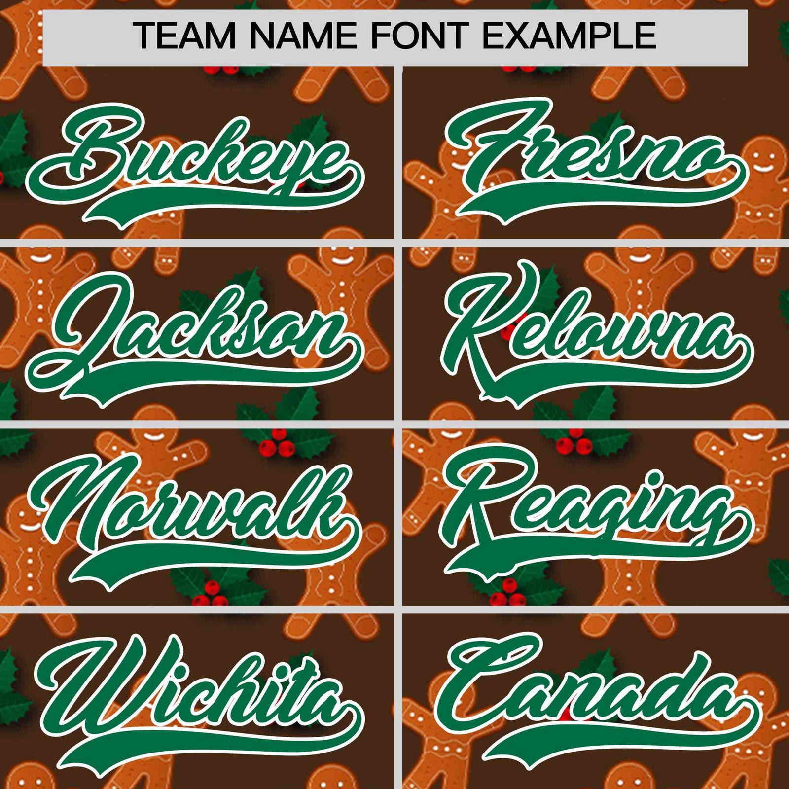 Custom Light Brown Kelly Green Christmas Graffiti Pattern Athletic Pullover Hoodie