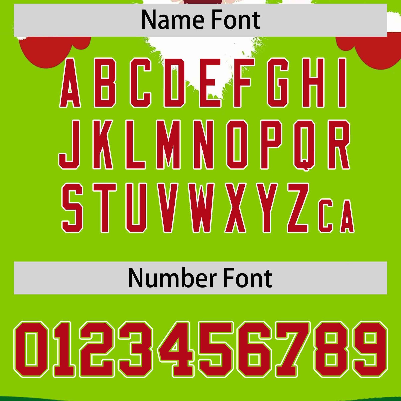 Custom Neon Green Red Christmas Graffiti Pattern Athletic Full-Zip Hoodie