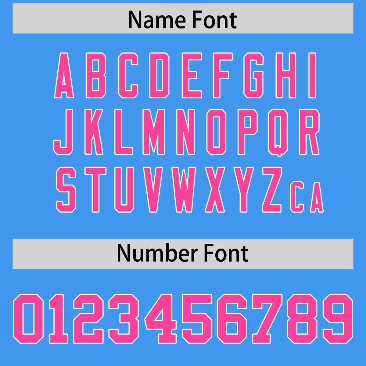 Custom Powder Blue Pink Varsity Full-Zip Letterman Classic Hoodie Jacket