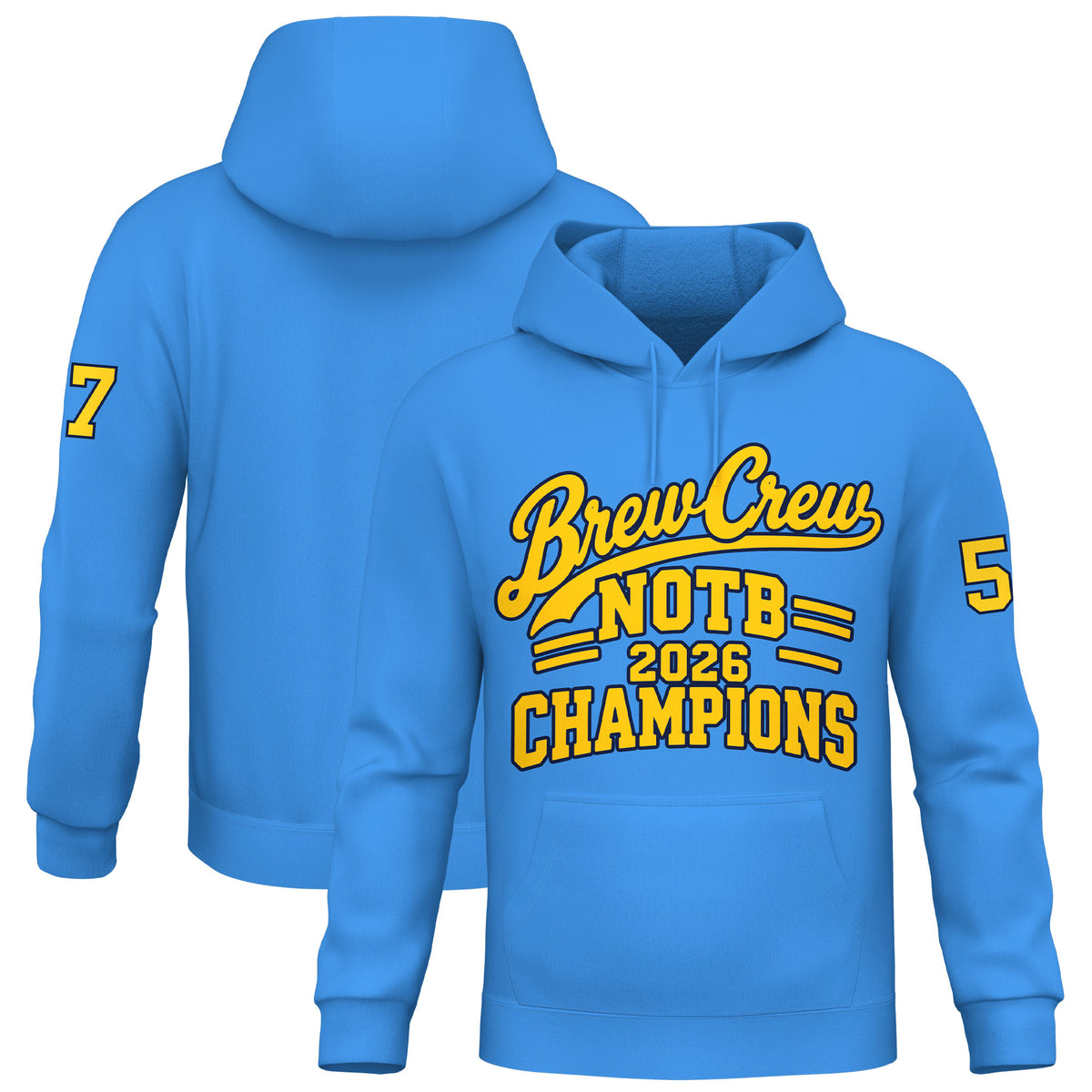 VVHL NOTB Champs Blue Hoodie