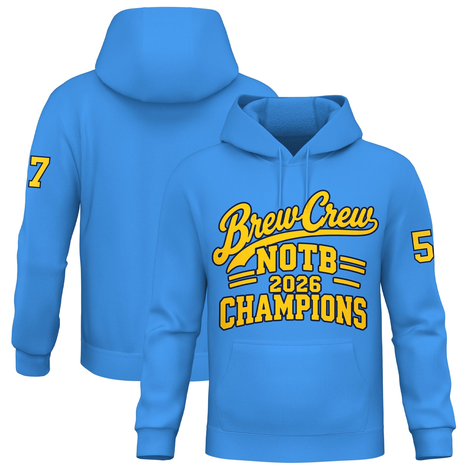 VVHL NOTB Champs Blue Hoodie