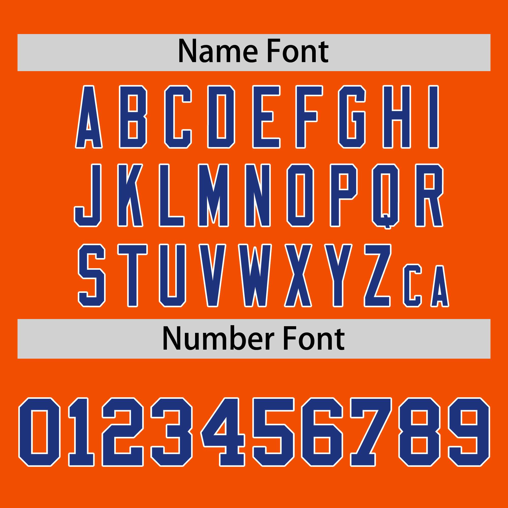 Custom Orange Classic Style Personalized Uniform Pullover Hoodie