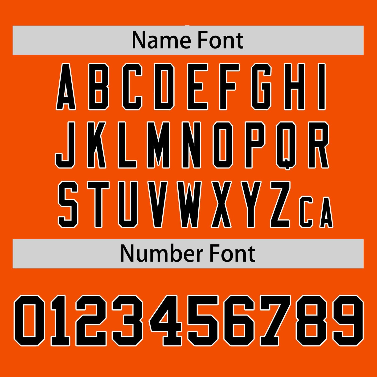 Custom Orange Classic Style Personalized Uniform Pullover Hoodie