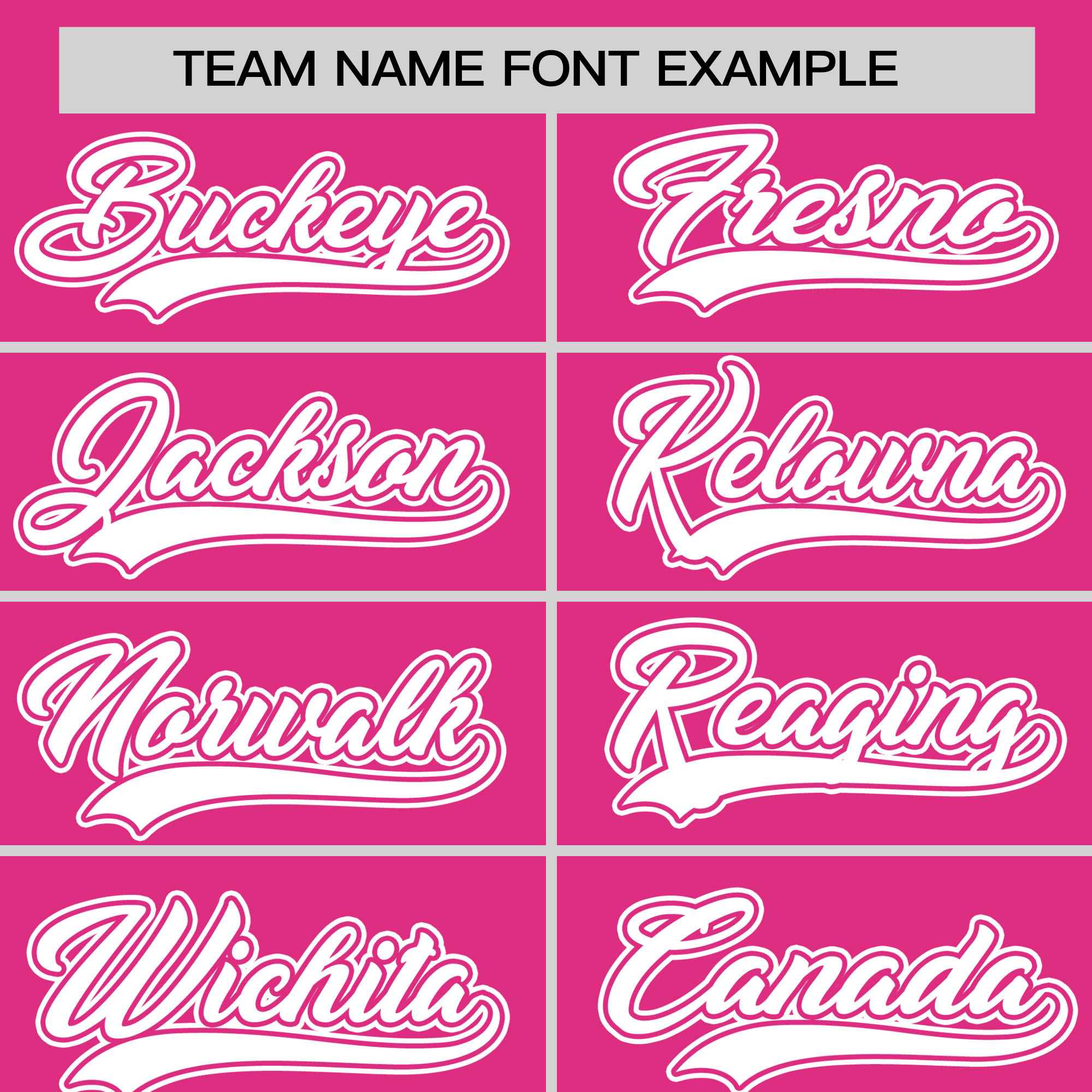 Custom Pink Classic Style Personalized Uniform Pullover Hoodie