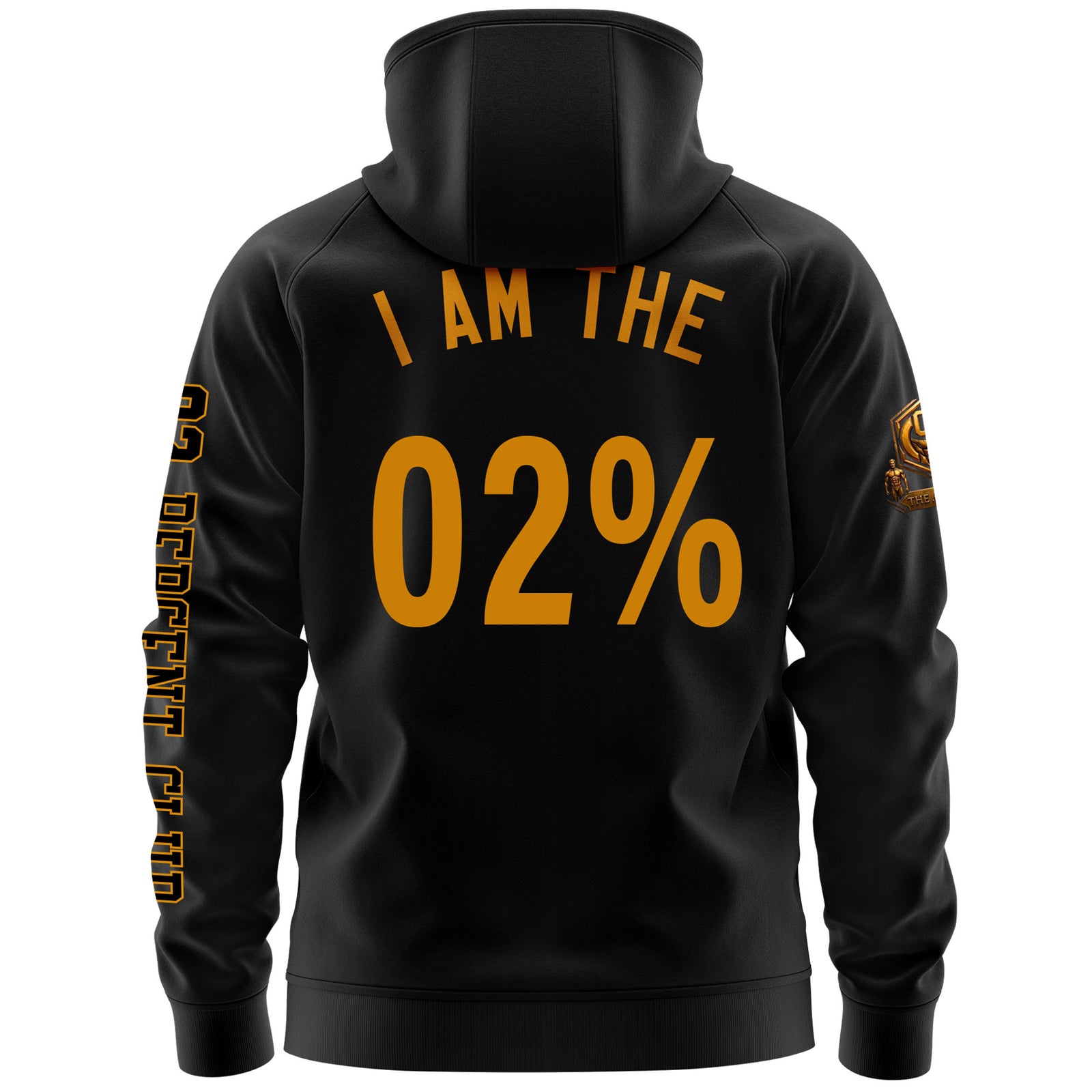 02 Percent Club Black Hoodie