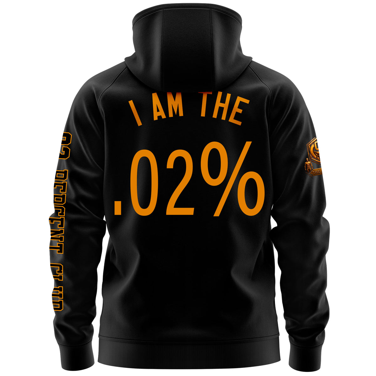 02 Percent Club Black Hoodie