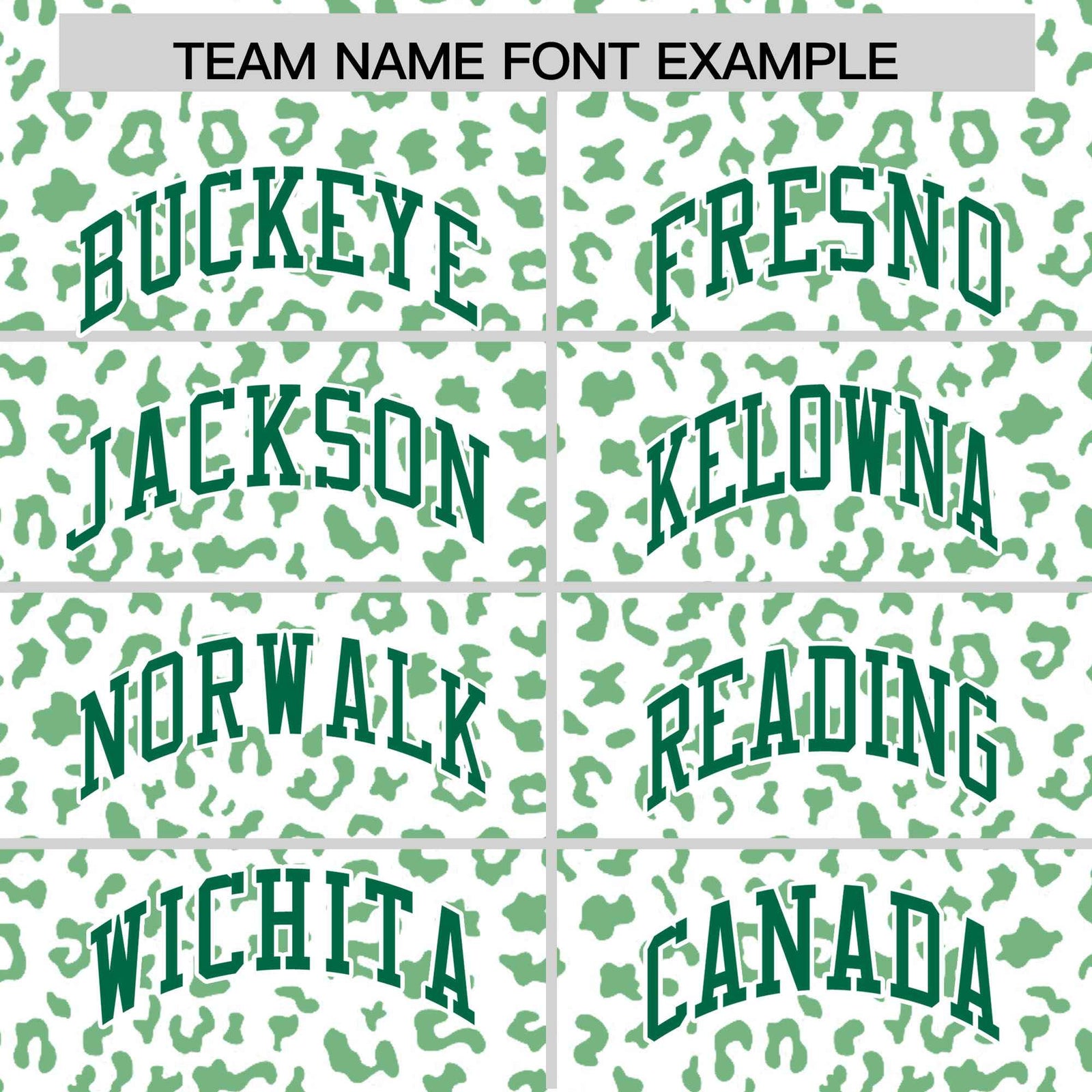 Custom White Kelly Green Varsity Full-Zip Letterman Leopard Print Hoodie Jacket