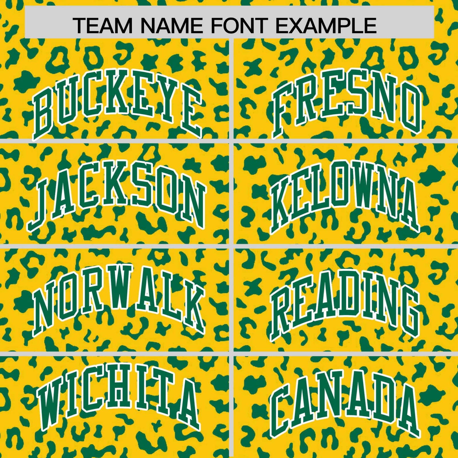 Custom Orange Gold Varsity Full-Zip Letterman Leopard Print Hoodie Jacket