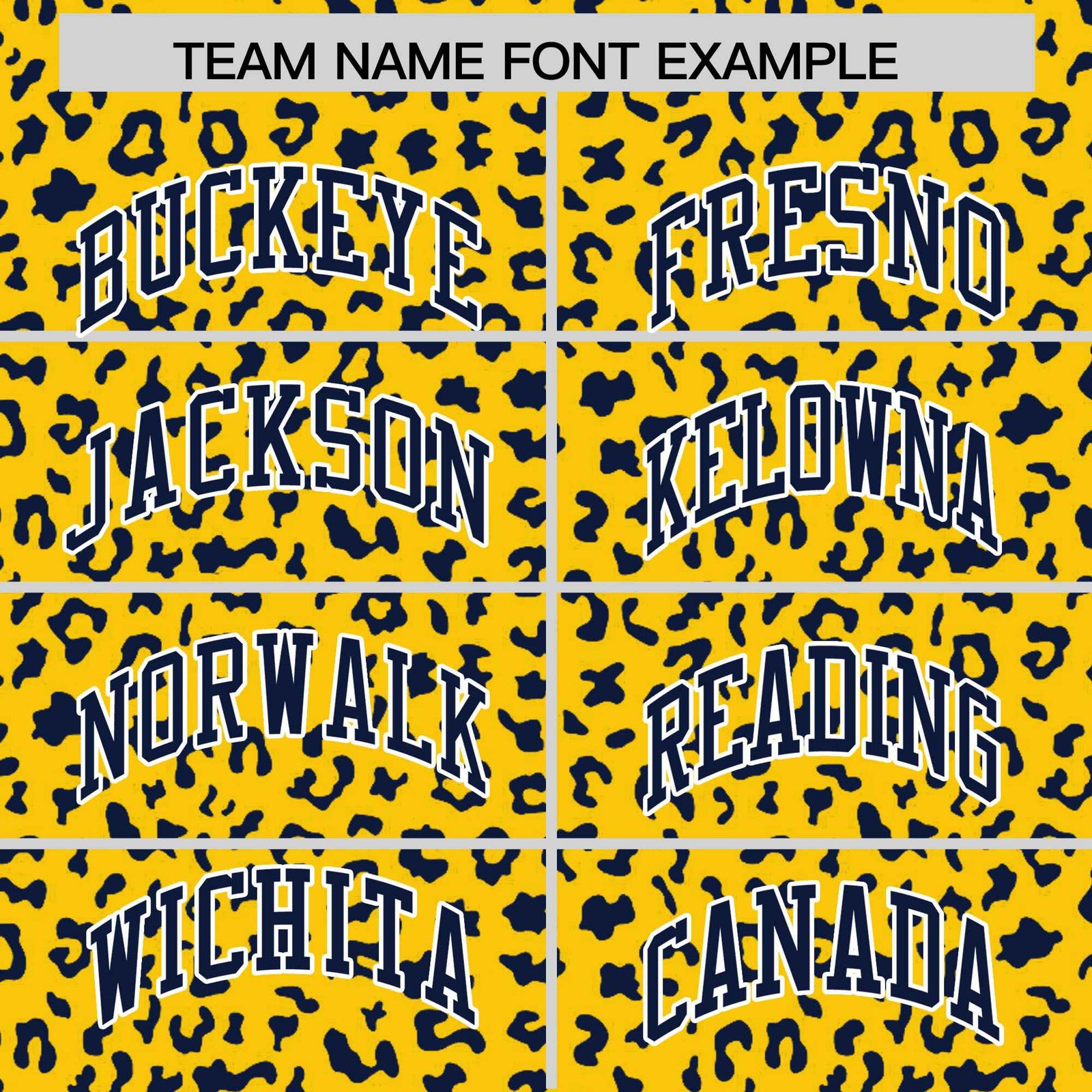 Custom Gold Navy Varsity Full-Zip Letterman Leopard Print Hoodie Jacket