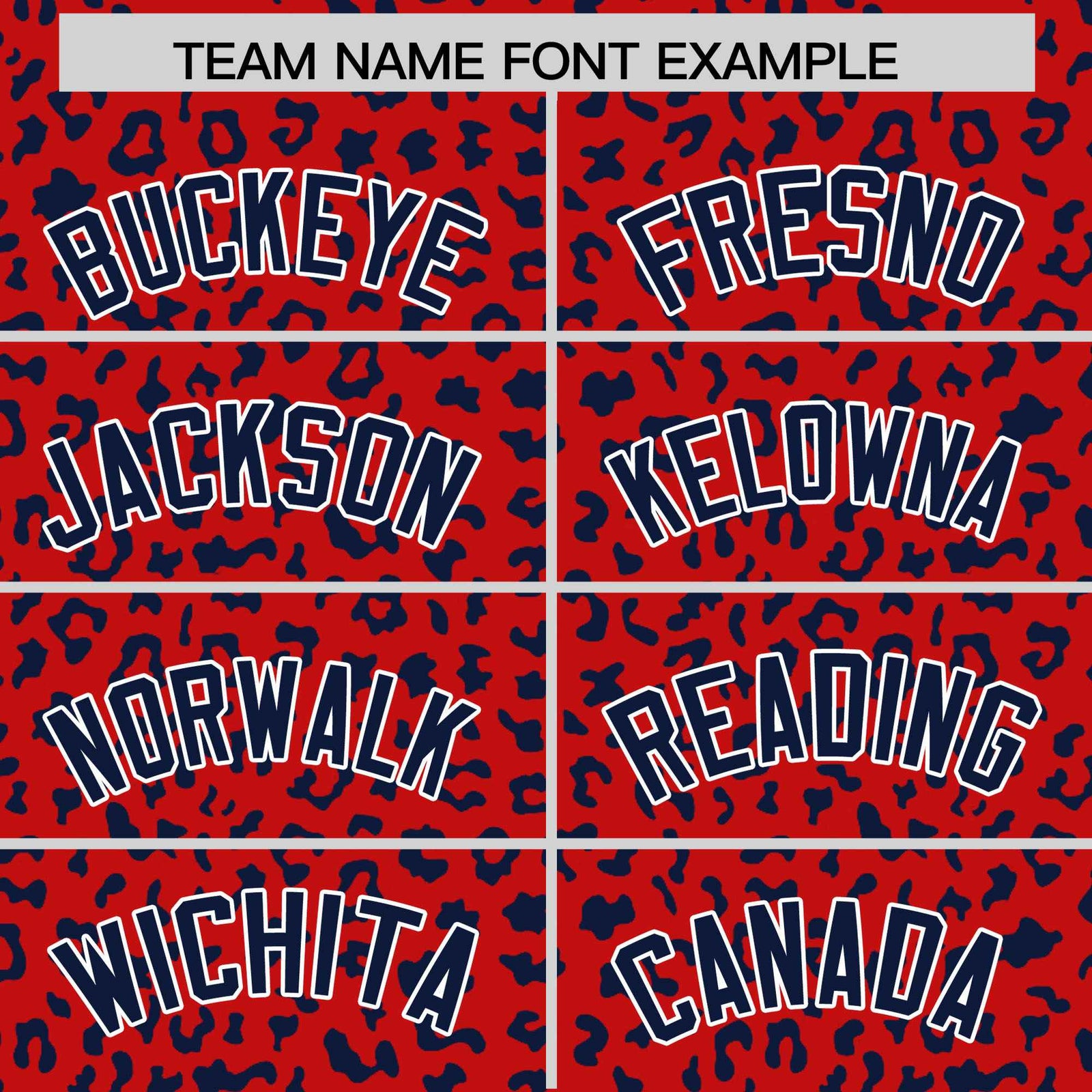 Custom Navy Royal Varsity Full-Zip Letterman Leopard Print Hoodie Jacket