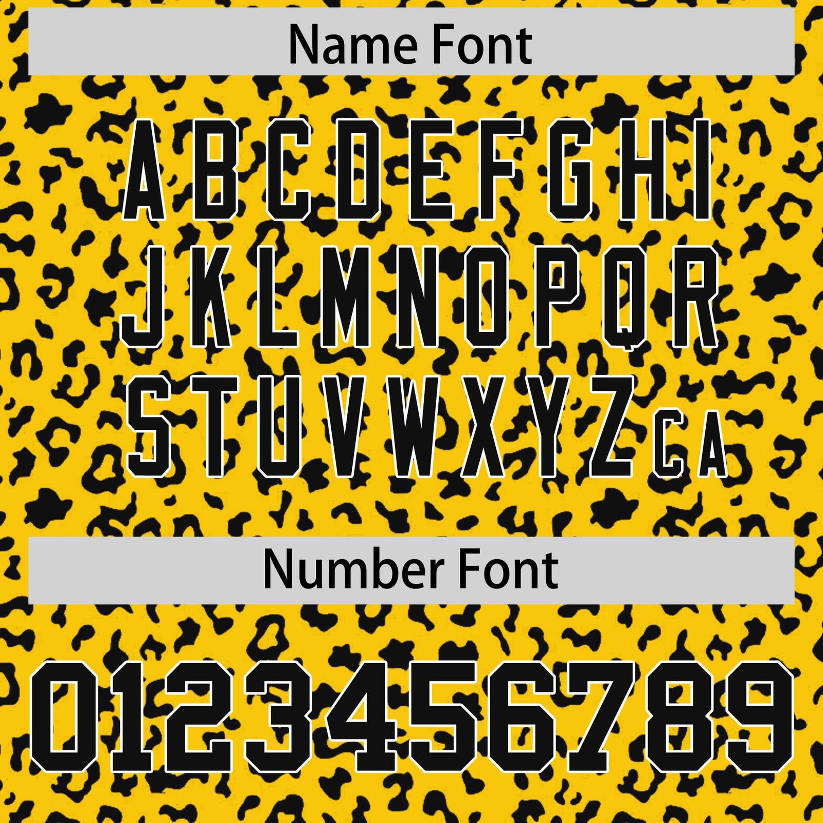 Custom Orange Royal Varsity Full-Zip Letterman Leopard Print Hoodie Jacket