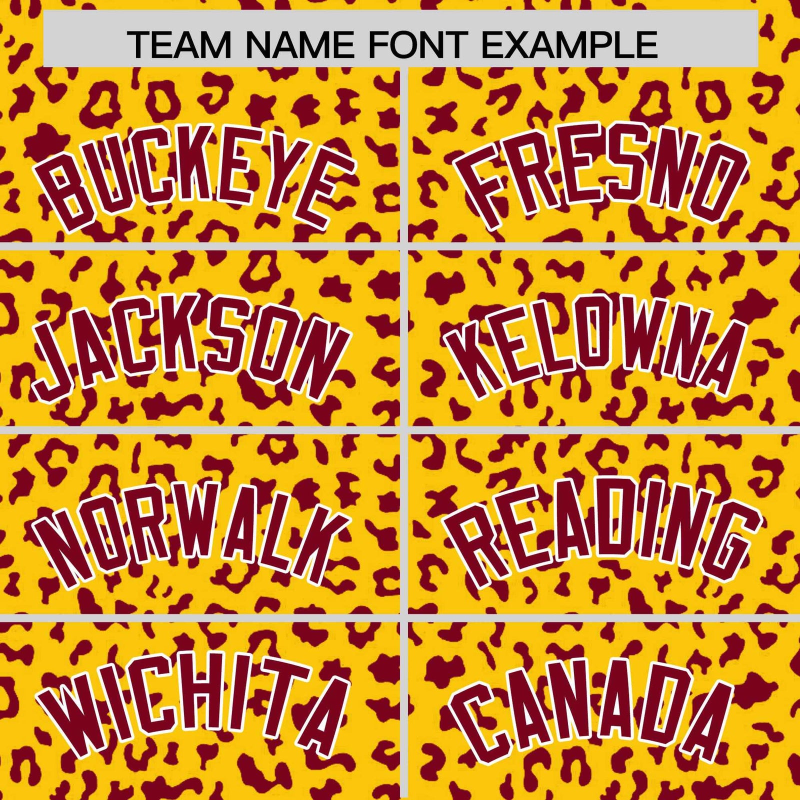 Custom Gold Crimson Varsity Full-Zip Letterman Leopard Print Hoodie Jacket