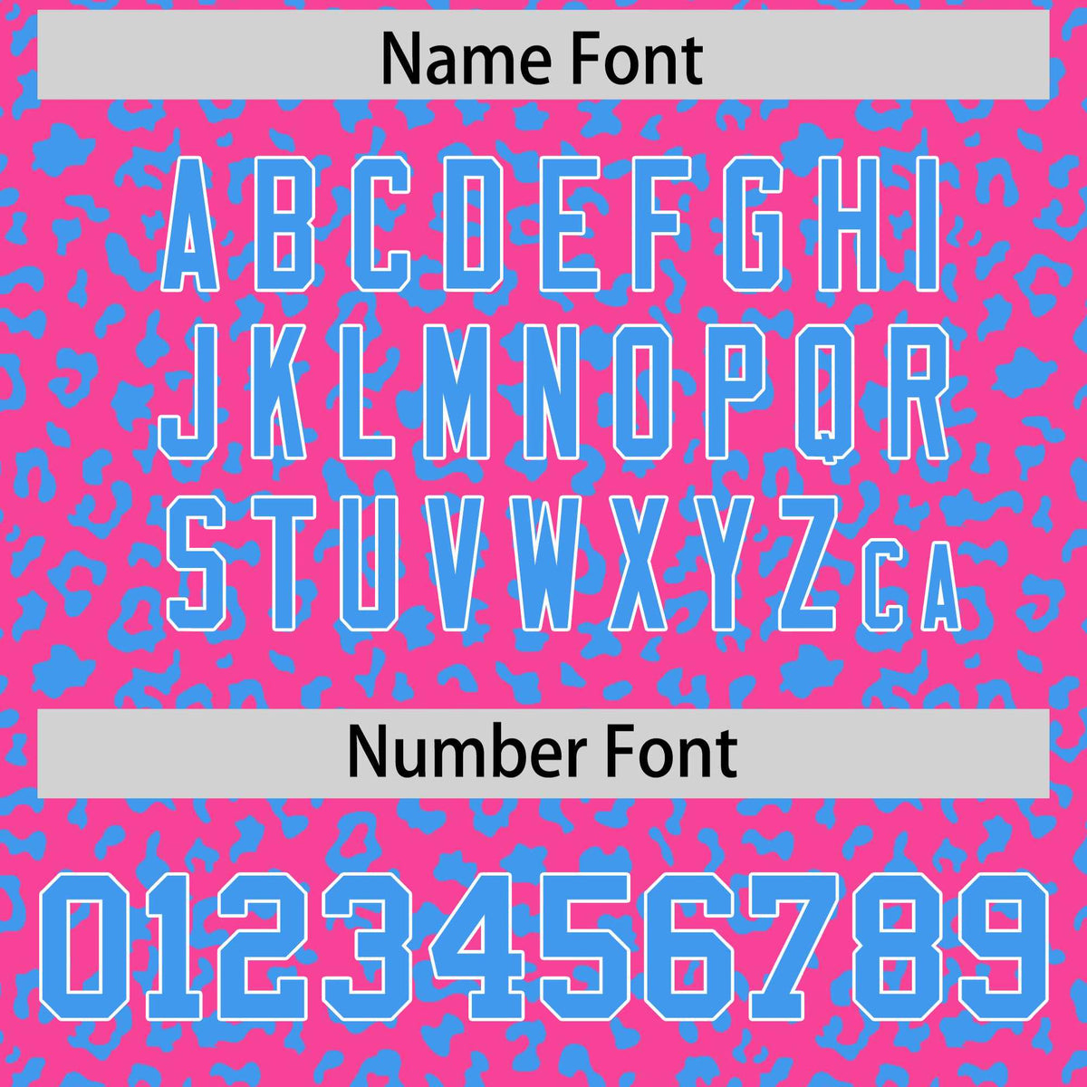 Custom Black Orange Varsity Full-Zip Letterman Leopard Print Hoodie Jacket