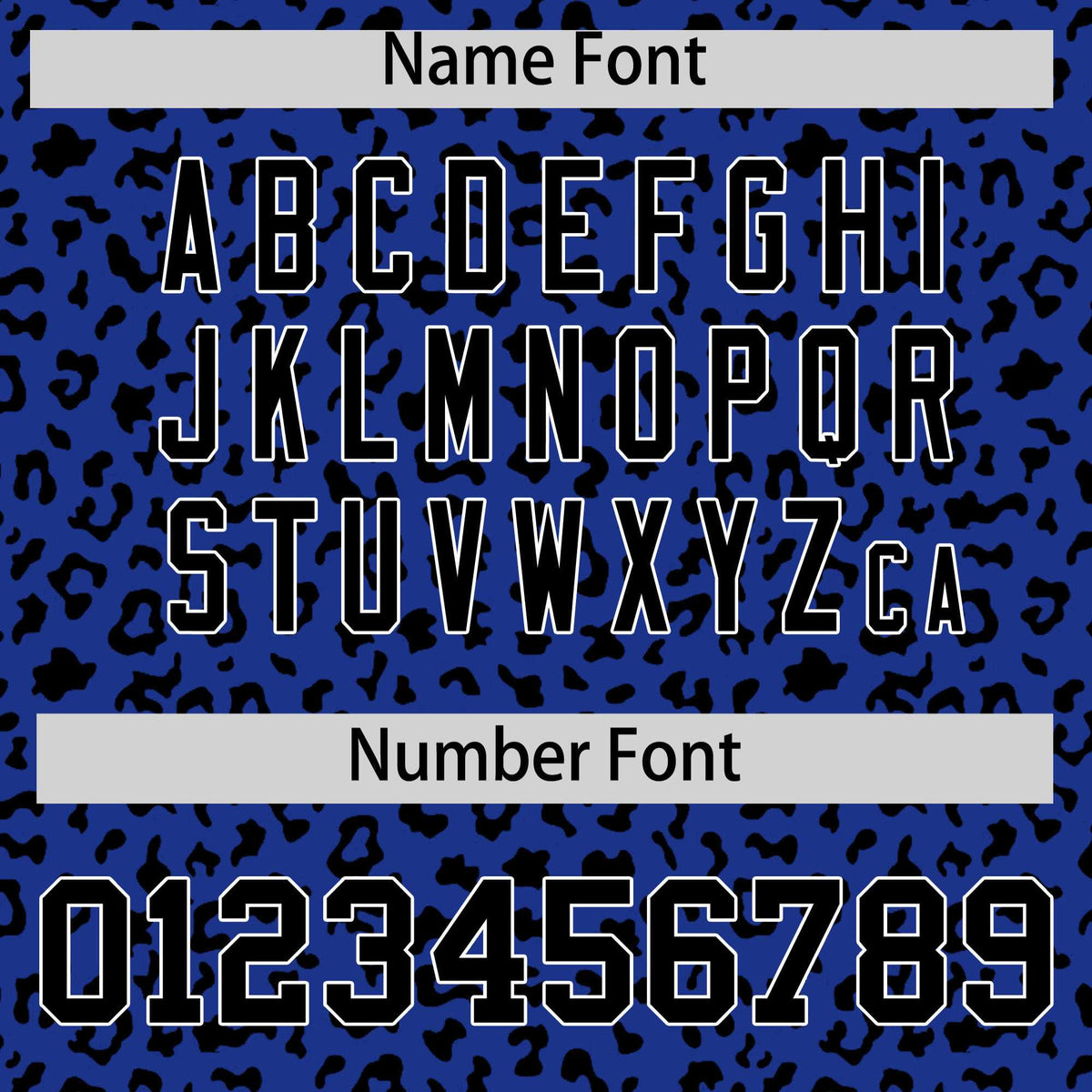 Custom Gold Royal Varsity Full-Zip Letterman Leopard Print Hoodie Jacket