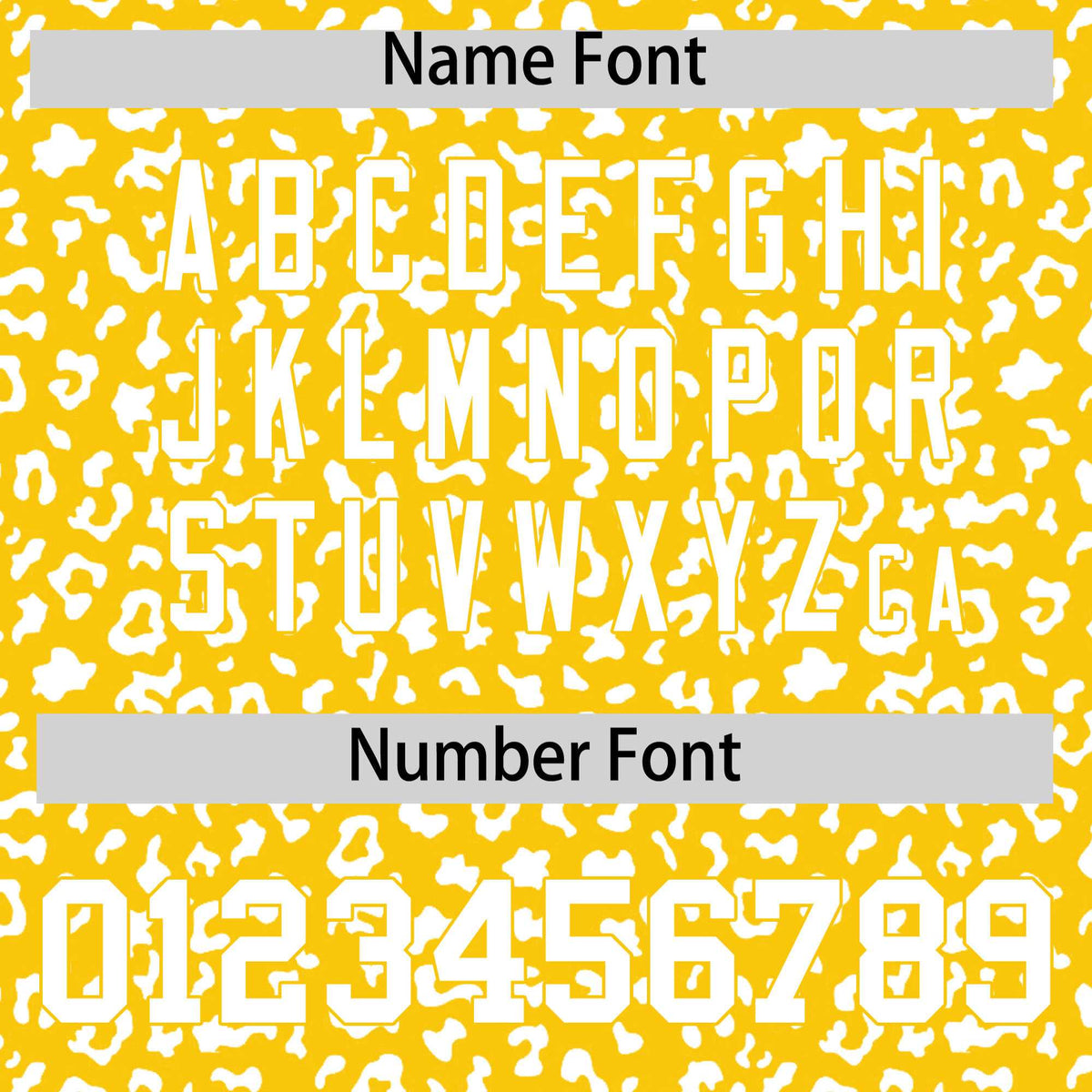 Custom Orange Black Varsity Full-Zip Letterman Leopard Print Hoodie Jacket