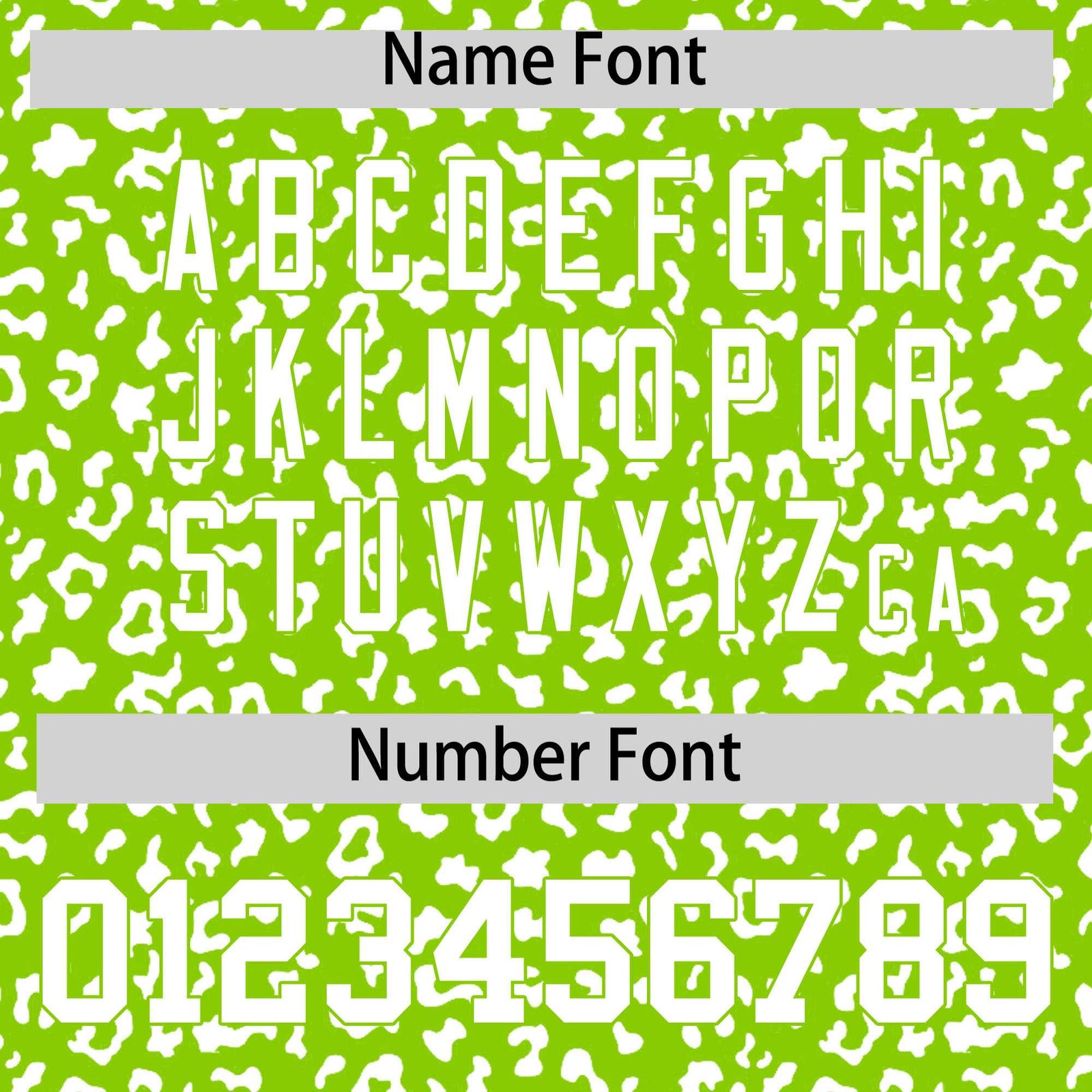 Custom White Orange Varsity Full-Zip Letterman Leopard Print Hoodie Jacket