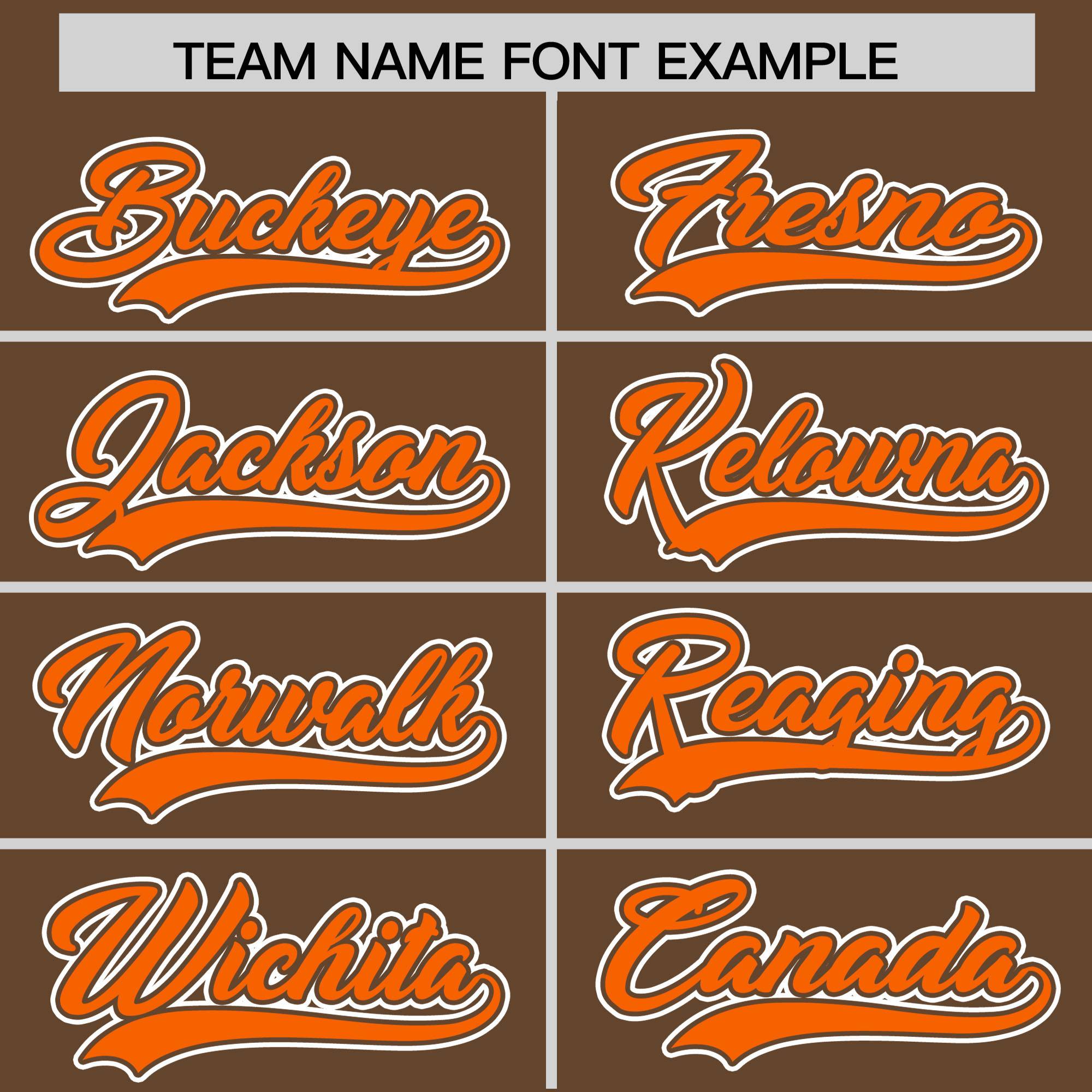 Custom Light Brown Orange-Light Brown Varsity Full-Snap Letterman Classic Hoodie Jacket
