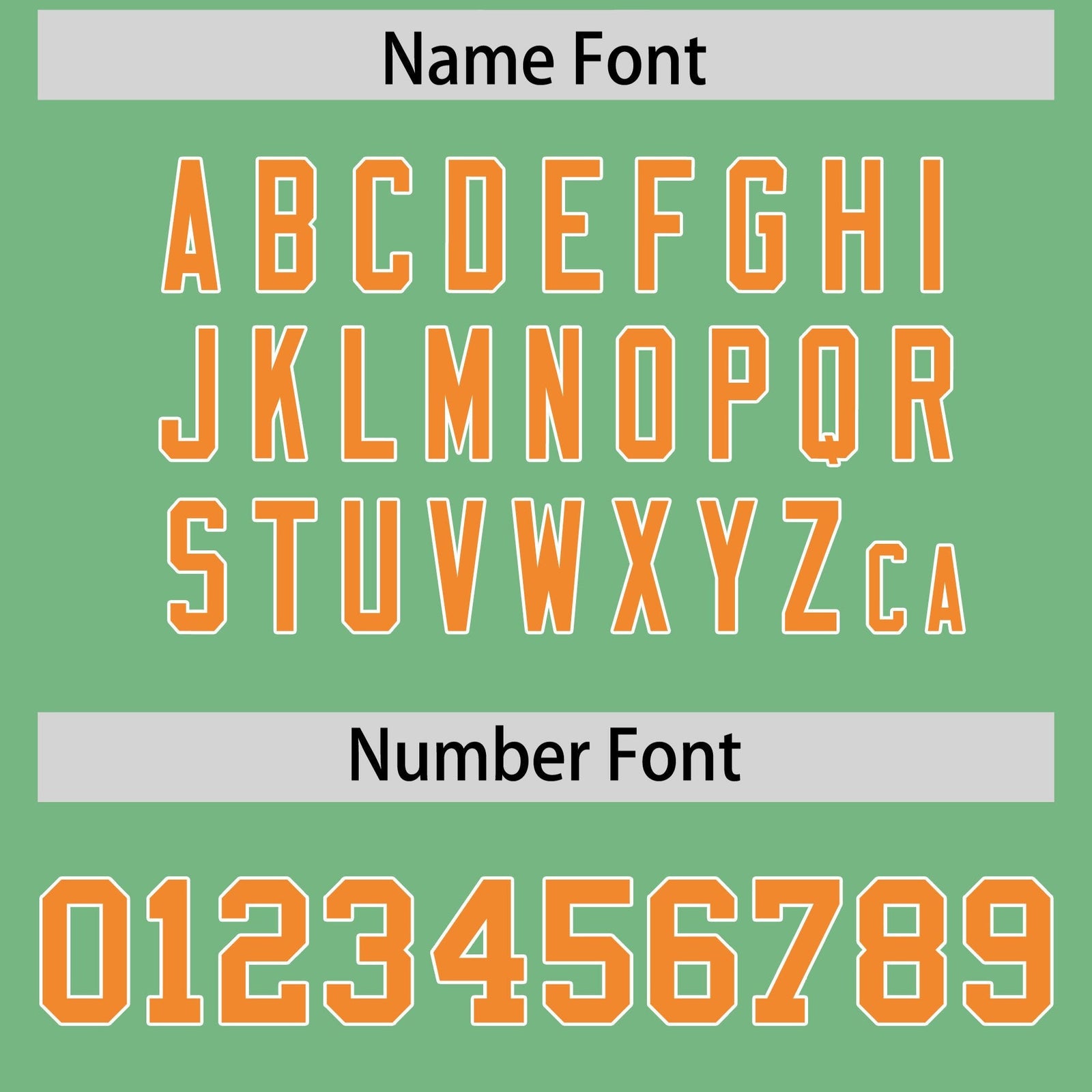 Custom Light Green Orange Varsity Full-Snap Letterman Shoulder Color Block Hoodie Jacket