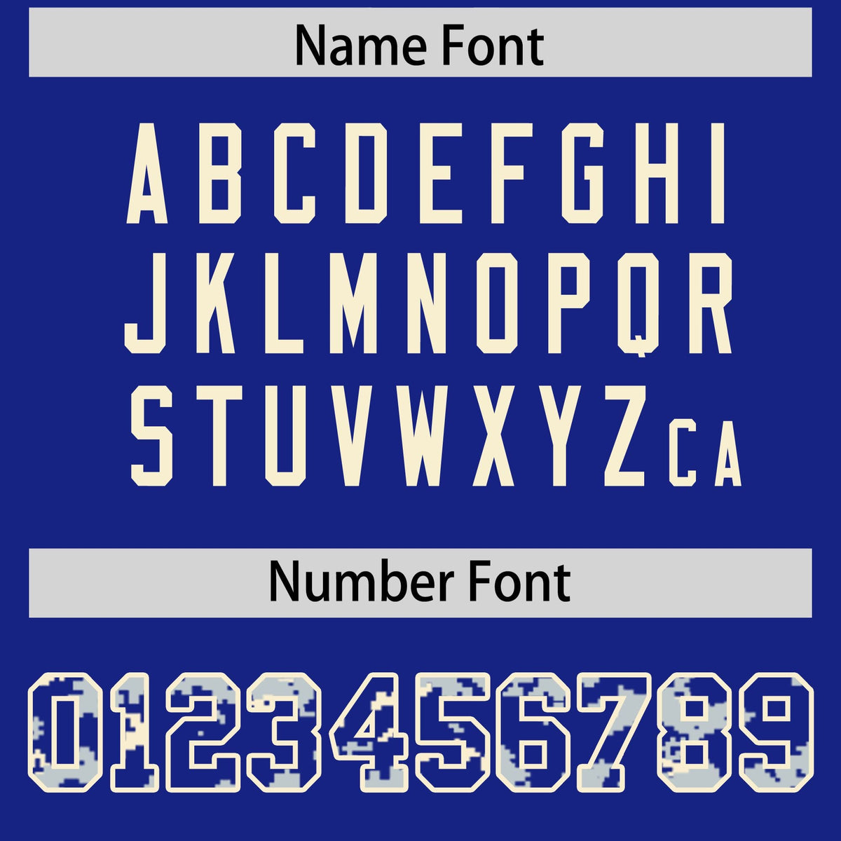 Custom Royal Silver-Cream Raglan Sleeves Varsity Full-Snap Letterman Camo Hoodie Jacket