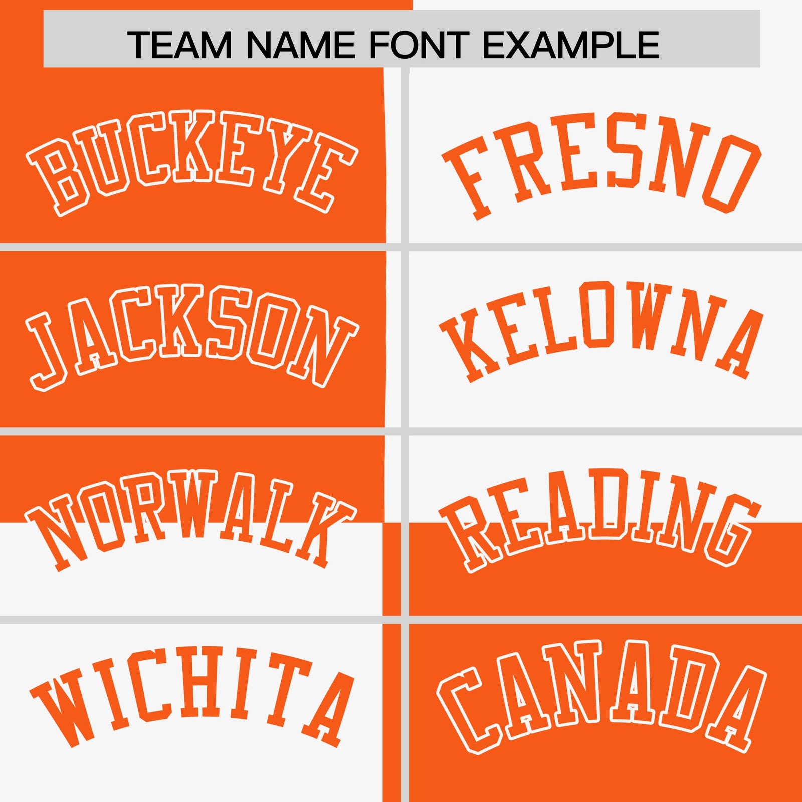 Custom Orange White Varsity Full-Snap Four Squares Color Block Letterman Hoodie Jacket