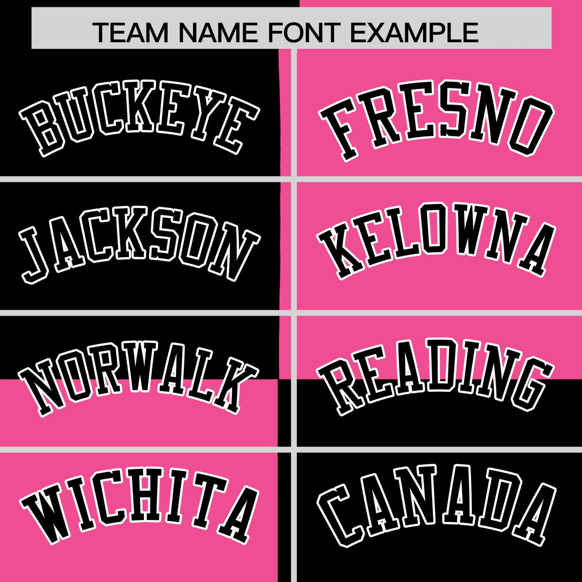 Custom Black Pink Varsity Full-Snap Four Squares Color Block Letterman Hoodie Jacket