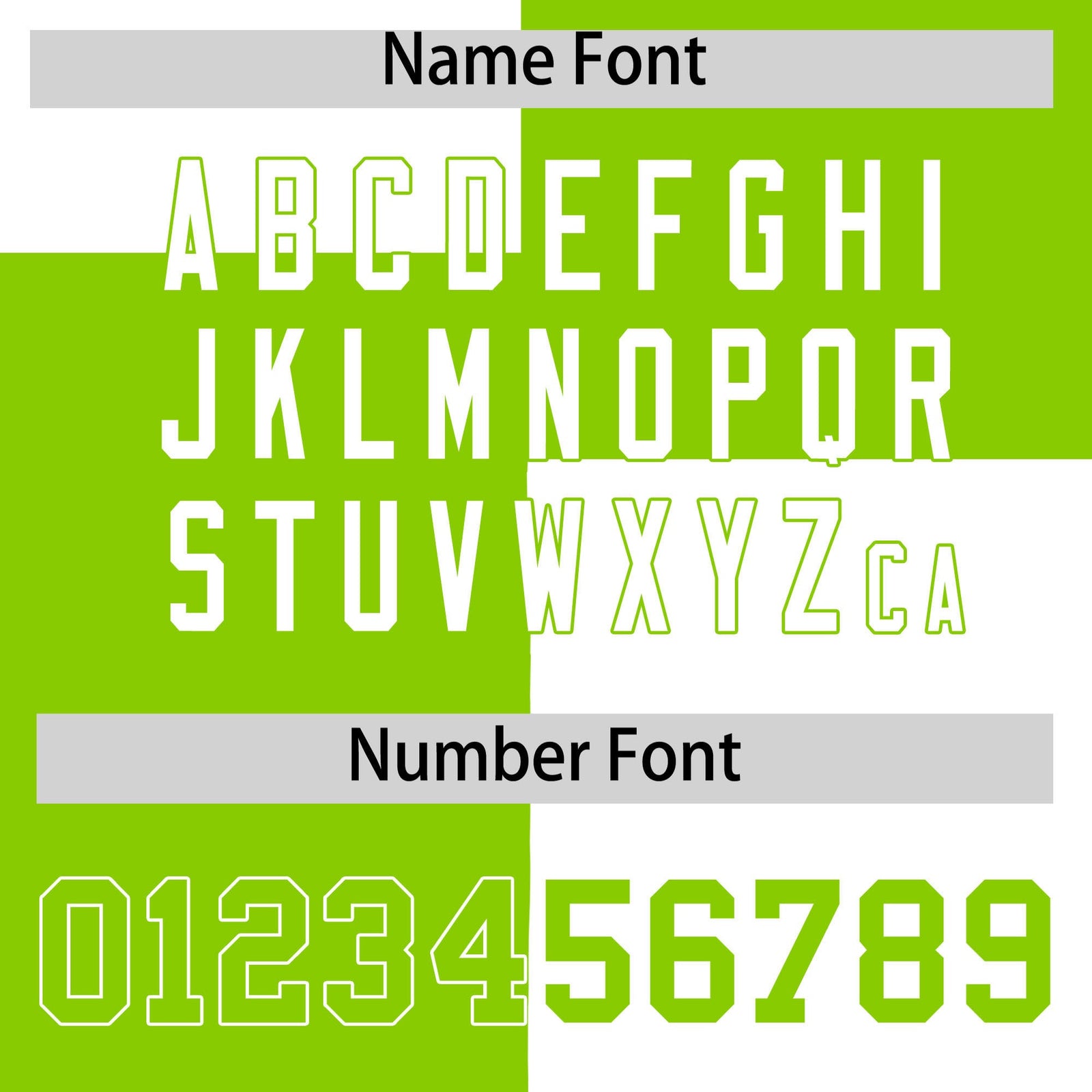 Custom Neon Green White Varsity Full-Snap Four Squares Color Block Letterman Hoodie Jacket