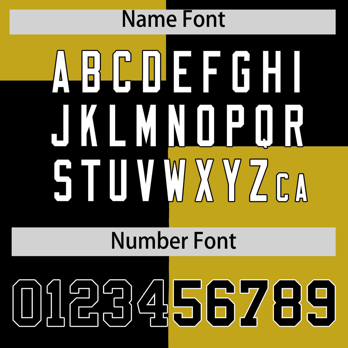 Custom Black Old Gold Varsity Full-Snap Four Squares Color Block Letterman Hoodie Jacket