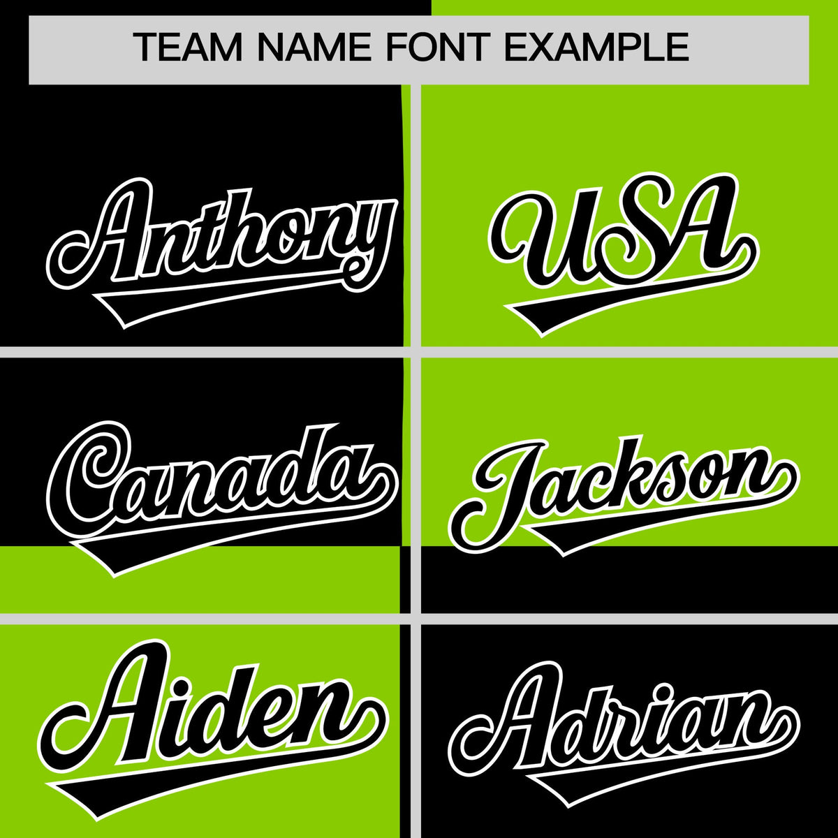 Custom Black Neon Green Varsity Full-Snap Four Squares Color Block Letterman Hoodie Jacket