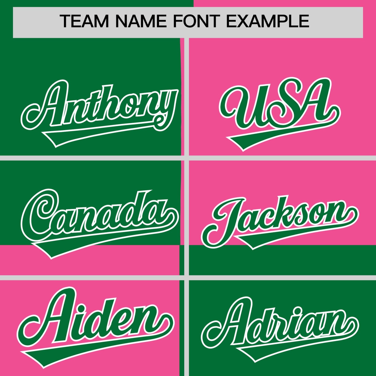 Custom Kelly Green Pink Varsity Full-Snap Four Squares Color Block Letterman Hoodie Jacket