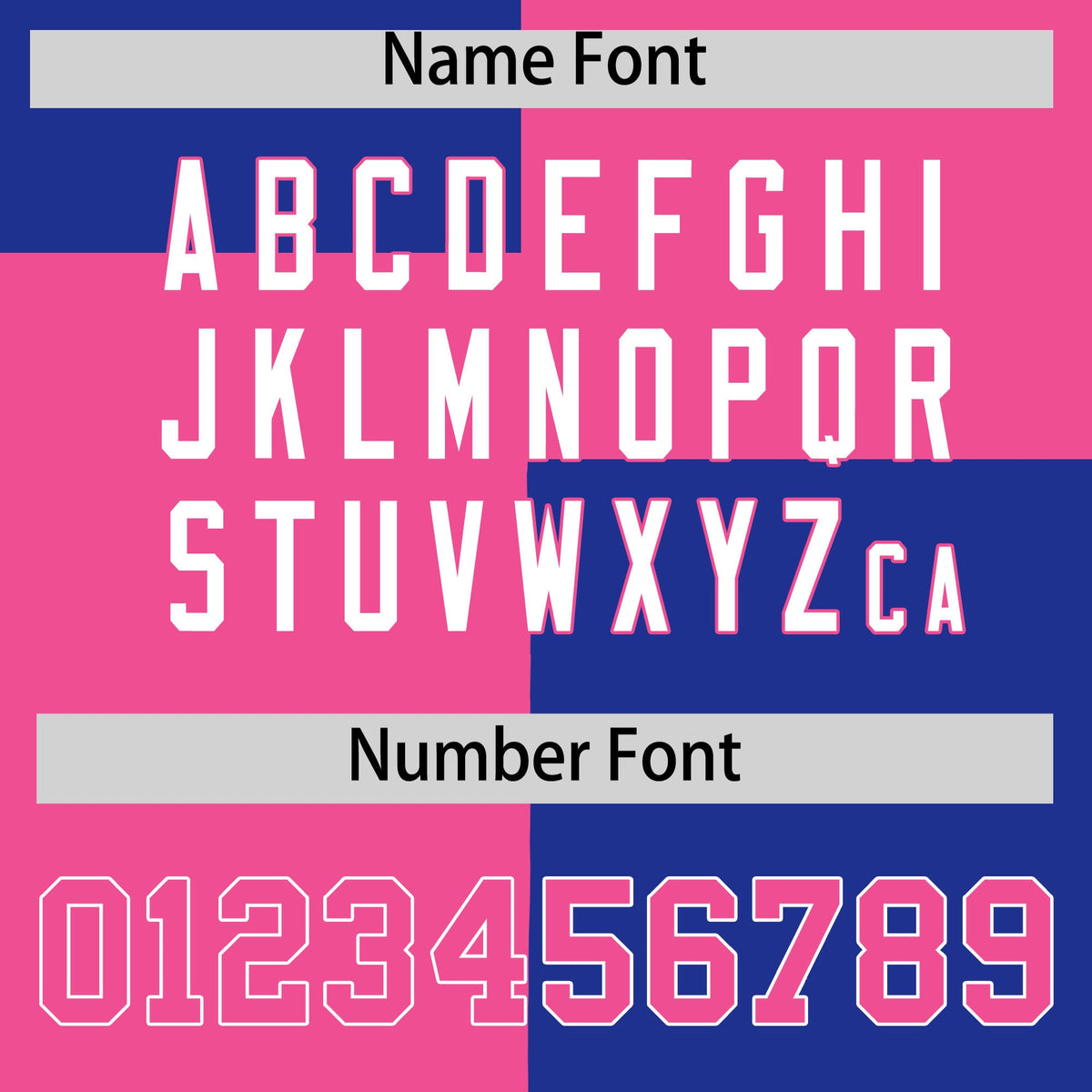 Custom Pink Royal Varsity Full-Snap Four Squares Color Block Letterman Hoodie Jacket