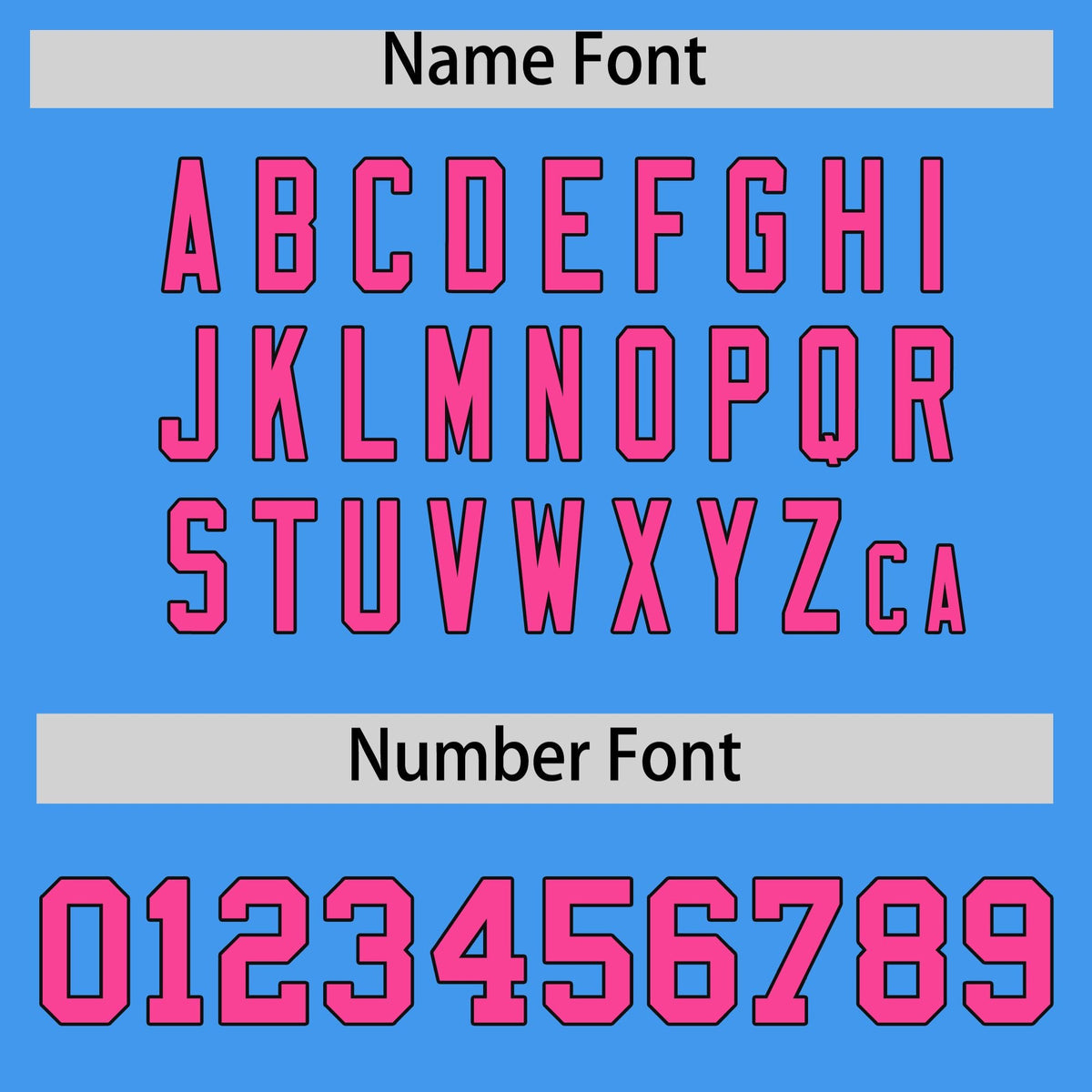 Custom Powder Blue Black-Pink Raglan Sleeves Varsity Full-Snap Letterman Three Stripes Hoodie Jacket