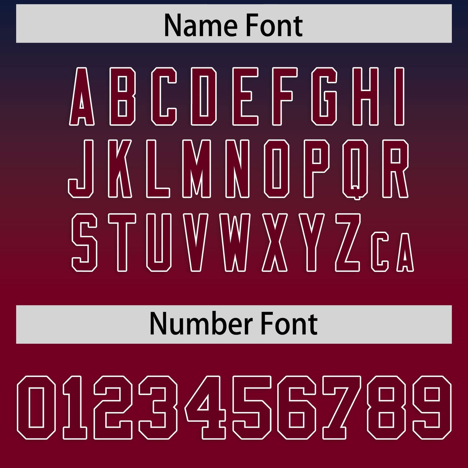 Custom Navy Crimson Varsity Full-Snap Letterman Gradient Hoodie Jacket