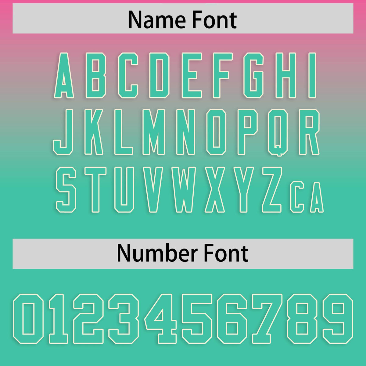 Custom Pink Bright Green Varsity Full-Snap Letterman Gradient Hoodie Jacket