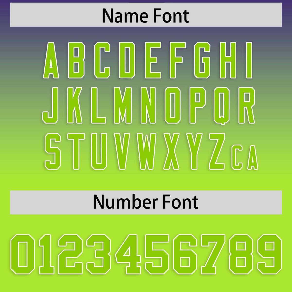 Custom Purple Neon Green Varsity Full-Snap Letterman Gradient Hoodie Jacket