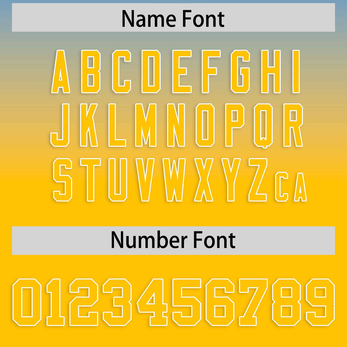 Custom Blue Yellow Varsity Full-Snap Letterman Gradient Hoodie Jacket