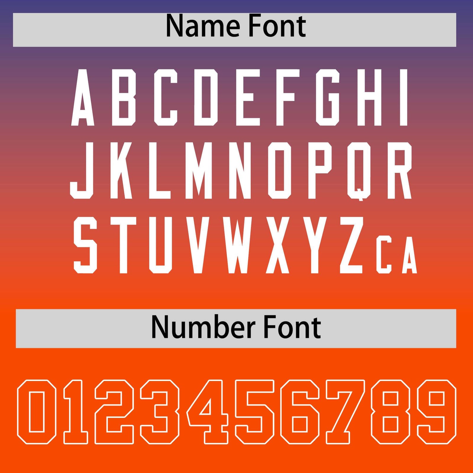 Custom Royal Orange Varsity Full-Snap Letterman Gradient Hoodie Jacket