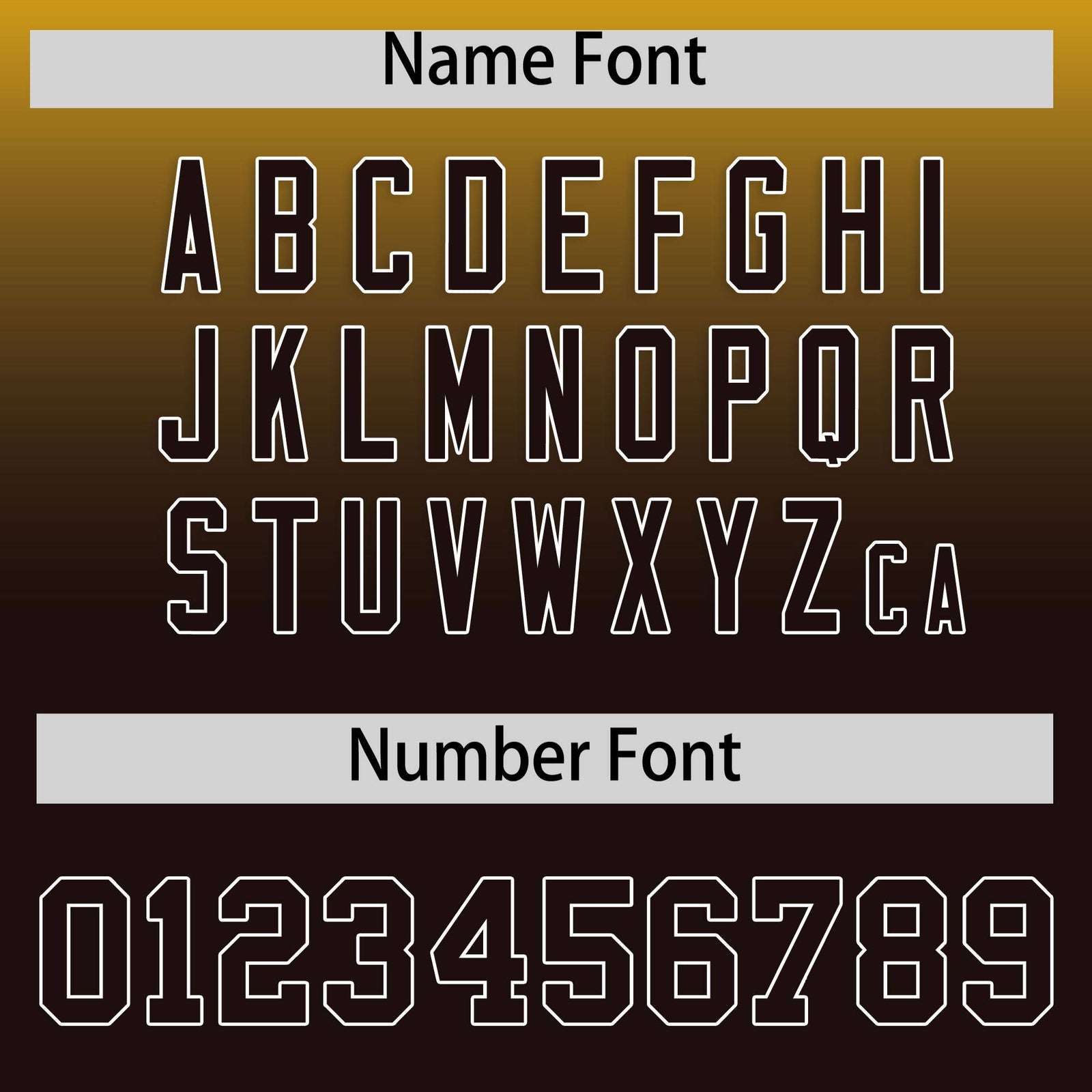 Custom Yellow Brown Varsity Full-Snap Letterman Gradient Hoodie Jacket