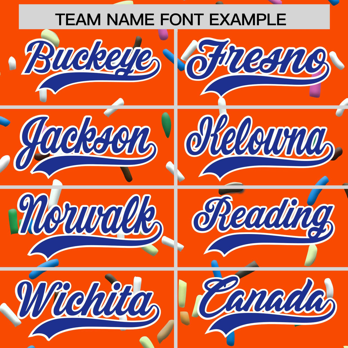 Custom Orange Graffiti Pattern Fashion Hoodie Athletic Pullover Sweatshirt