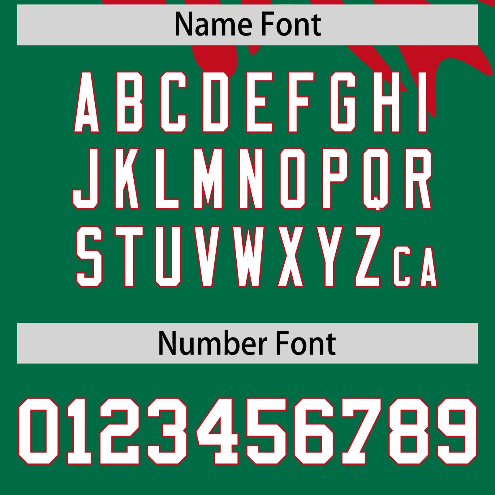 Custom Kelly Green Red Leopard Print Pullover Sweatshirt Hoodie| KXKSHOP