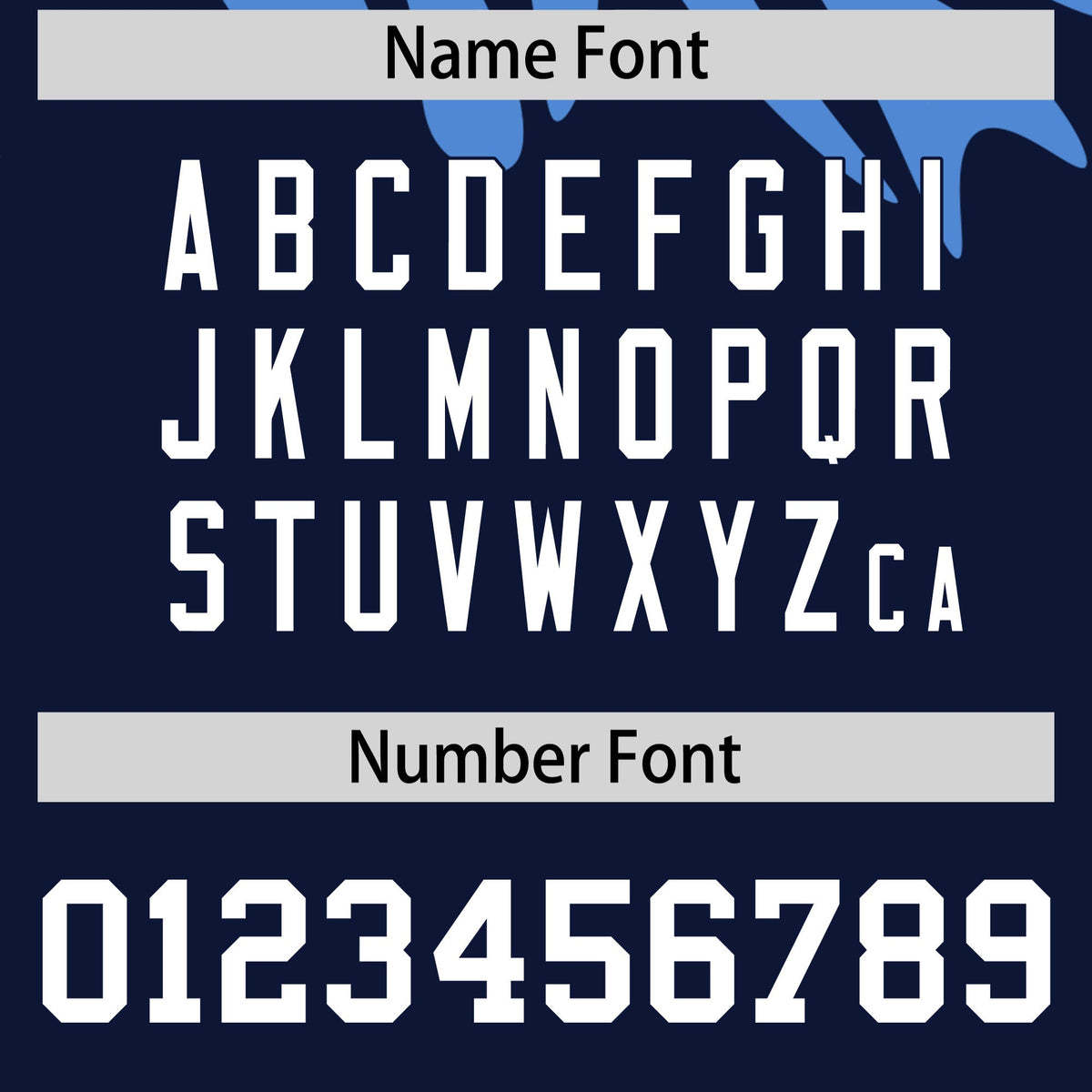 Custom Powder Blue Navy Leopard Print Pullover Sweatshirt Hoodie| KXKSHOP