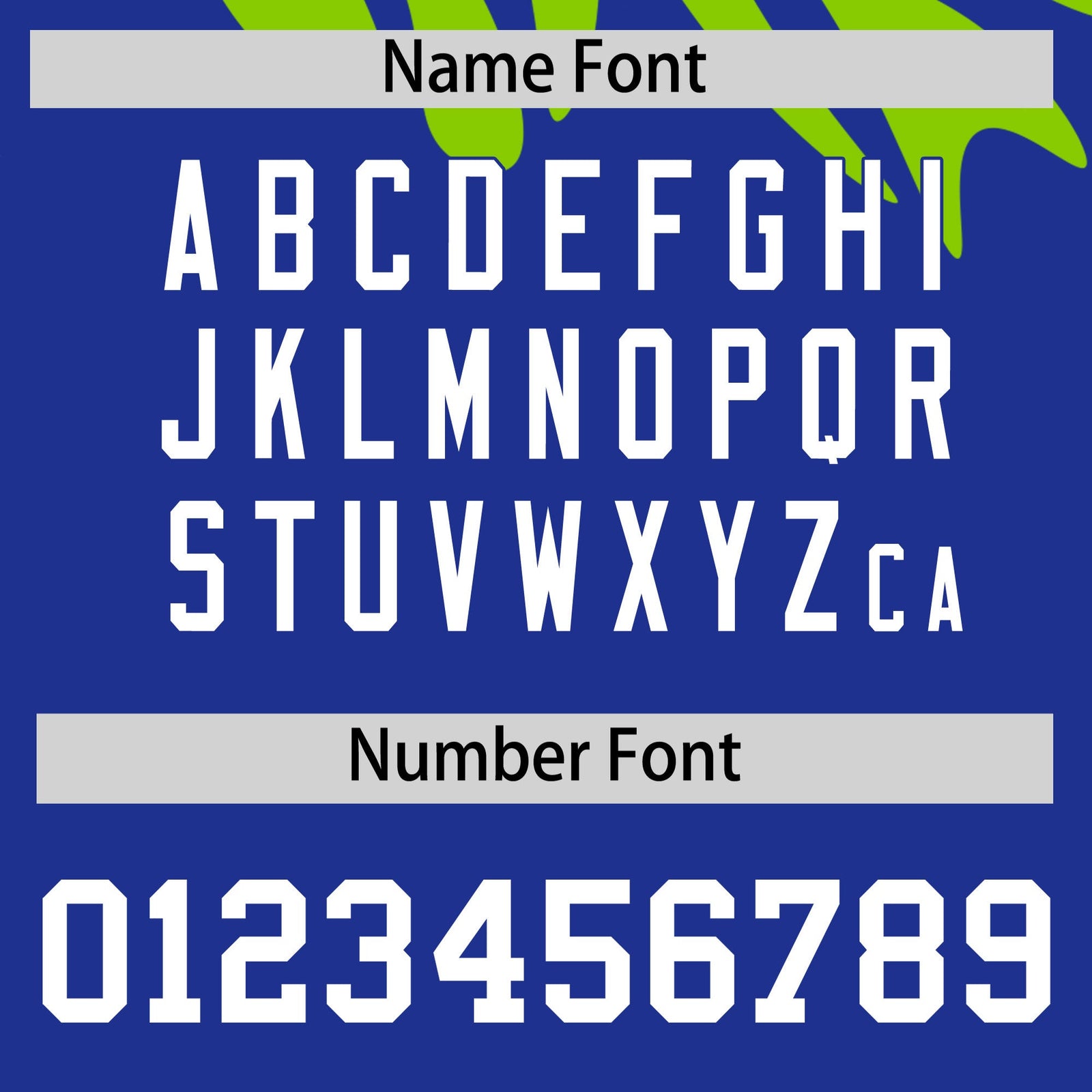 Custom Neon Green Royal Blue Leopard Print Pullover Sweatshirt Hoodie| KXKSHOP