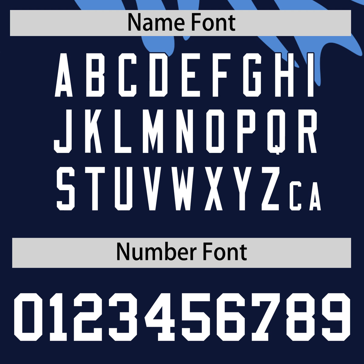 Custom Powder Blue Navy Leopard Print Pullover Sweatshirt Hoodie| KXKSHOP