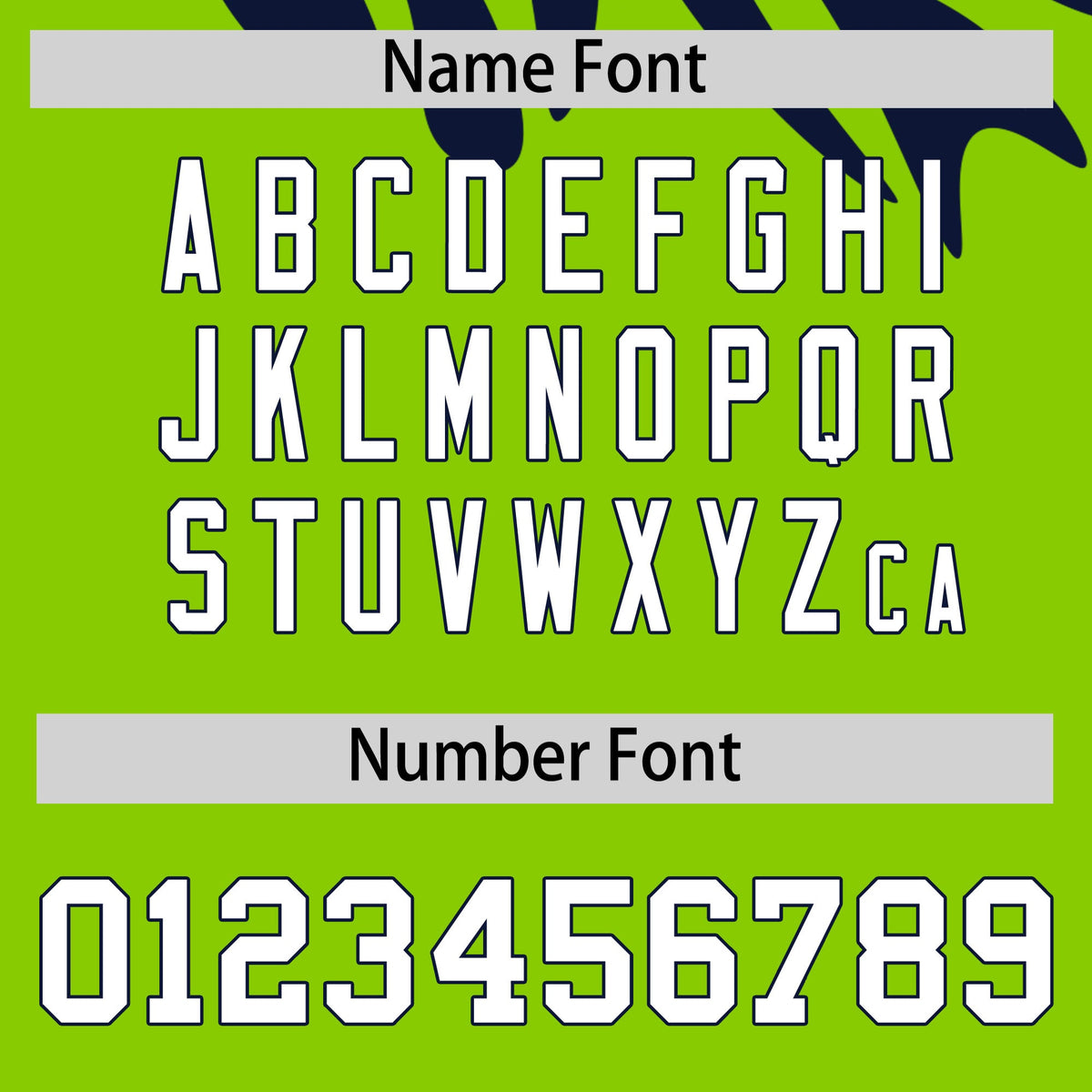 Custom Navy Neon Green Leopard Print Pullover Sweatshirt Hoodie| KXKSHOP