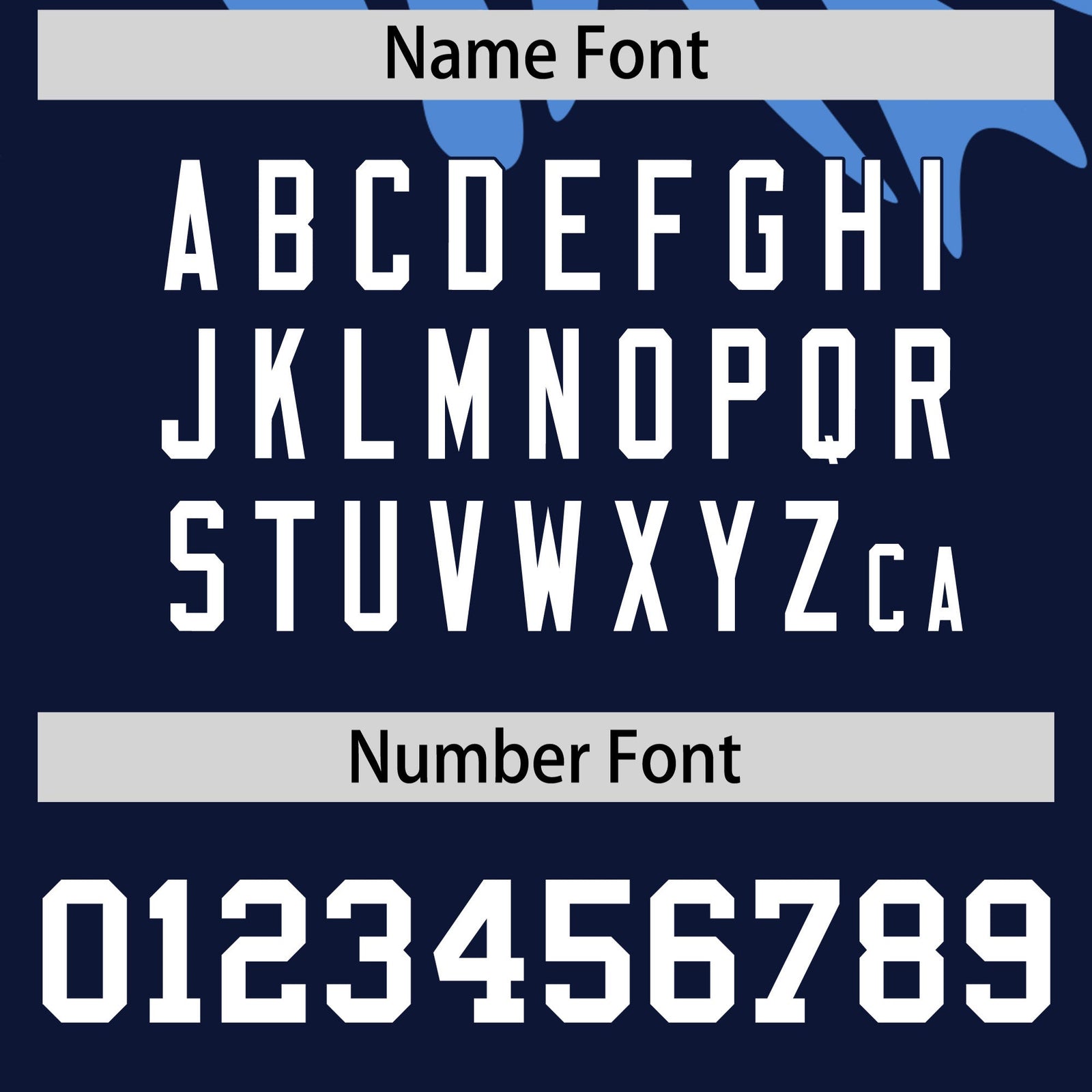 Custom Powder Blue Navy Leopard Print Pullover Sweatshirt Hoodie| KXKSHOP