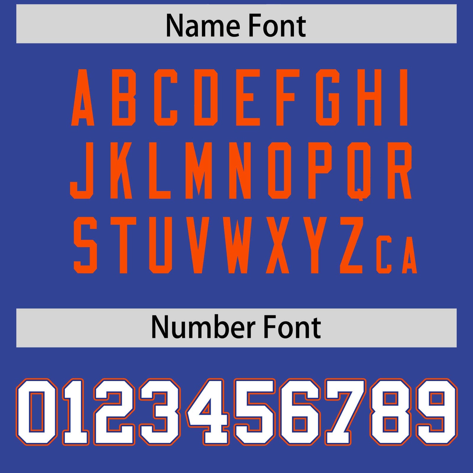 Custom Royal Blue White Orange sleeveless Classic style Hoodie| KXKSHOP