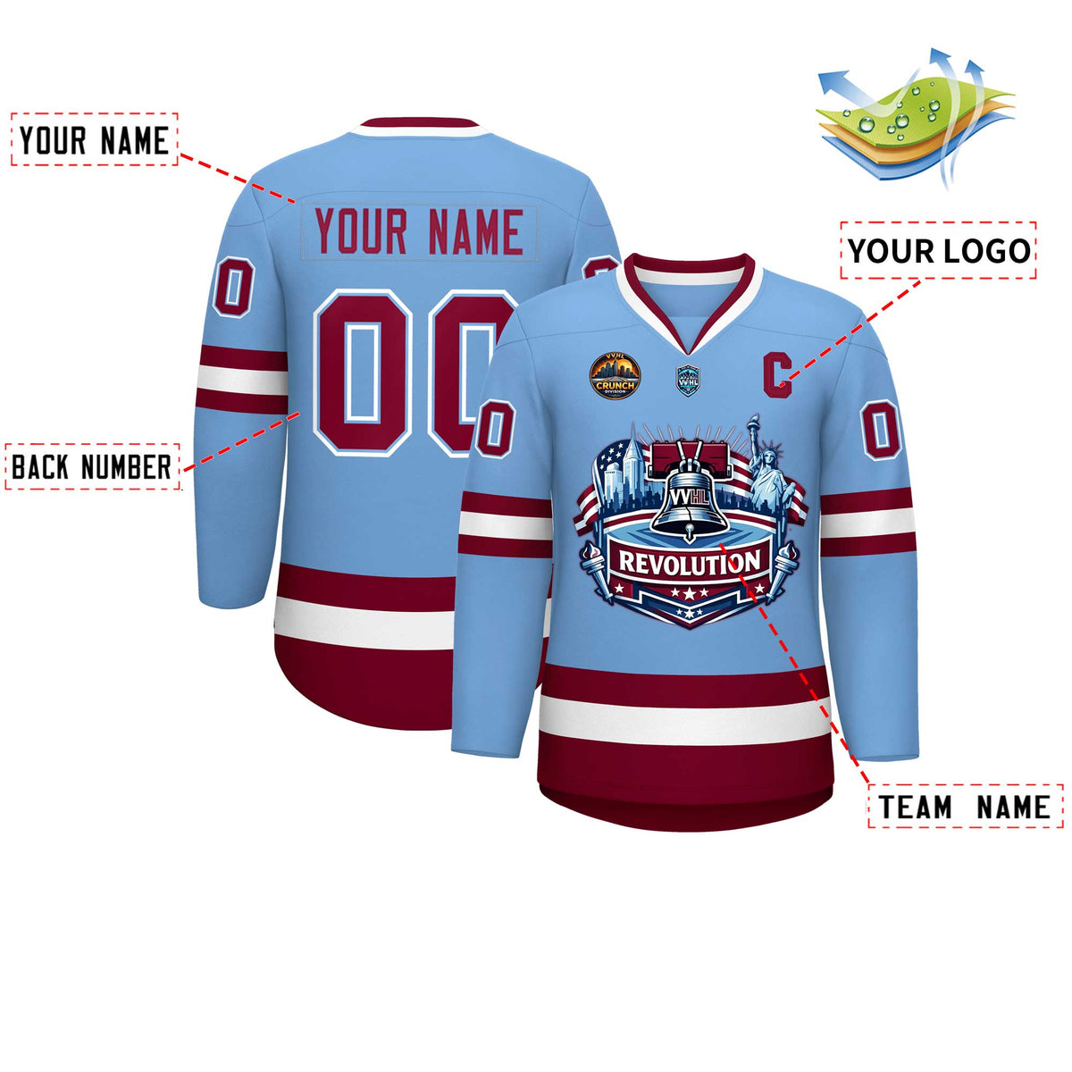 VVHL S10 REVOLUTION Hockey Jersey